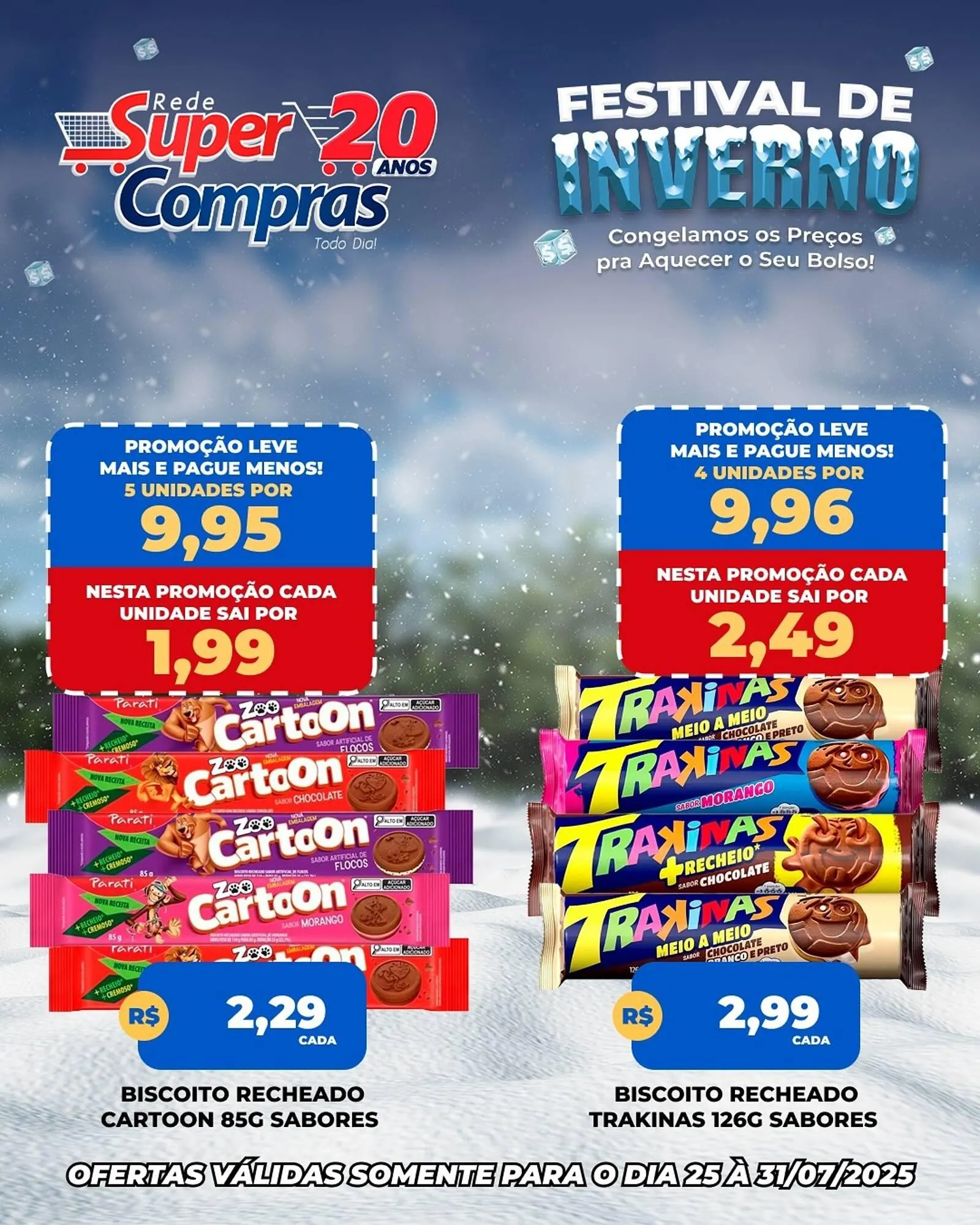 Encarte de Catálogo Rede Super Compras 28 de julho até 31 de julho 2025 - Pagina 3