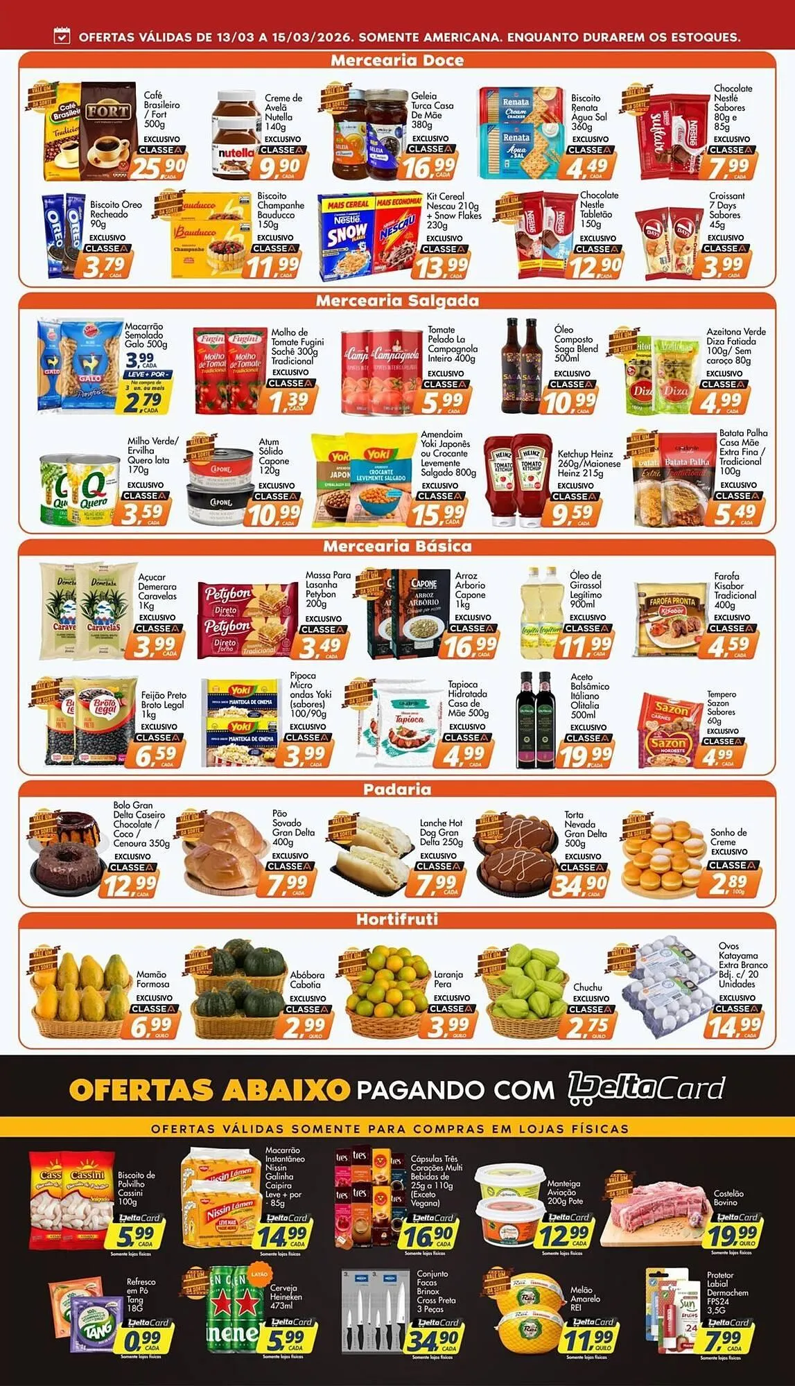 Encarte de Catálogo Delta Supermercados 13 de março até 15 de março 2026 - Pagina 2