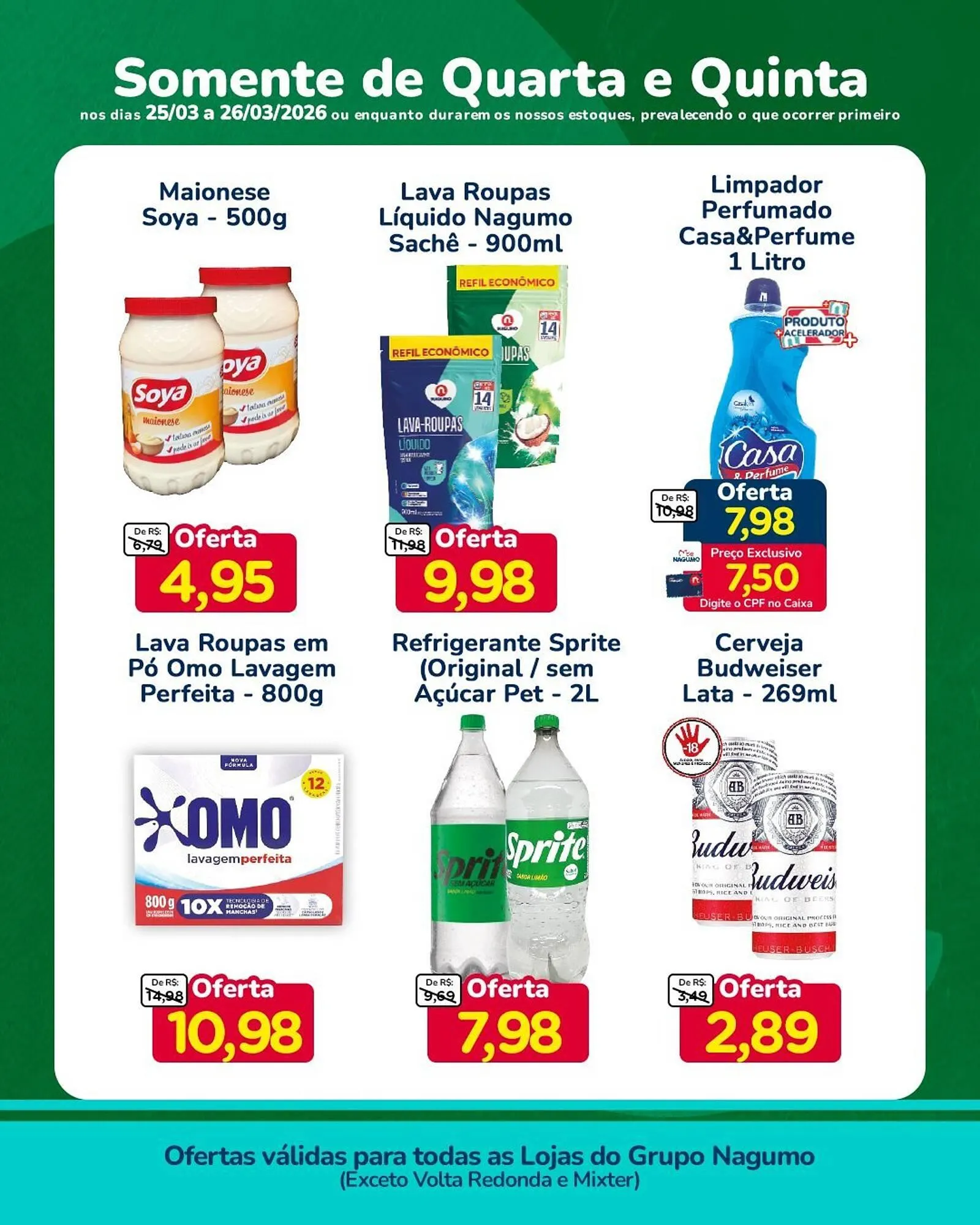 Encarte de Folheto Nagumo 25 de março até 26 de março 2026 - Pagina 2