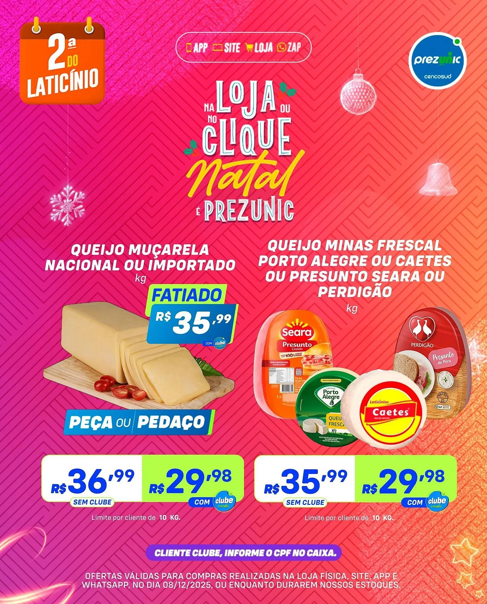 Encarte de Encarte Prezunic 8 de dezembro até 8 de dezembro 2025 - Pagina 1