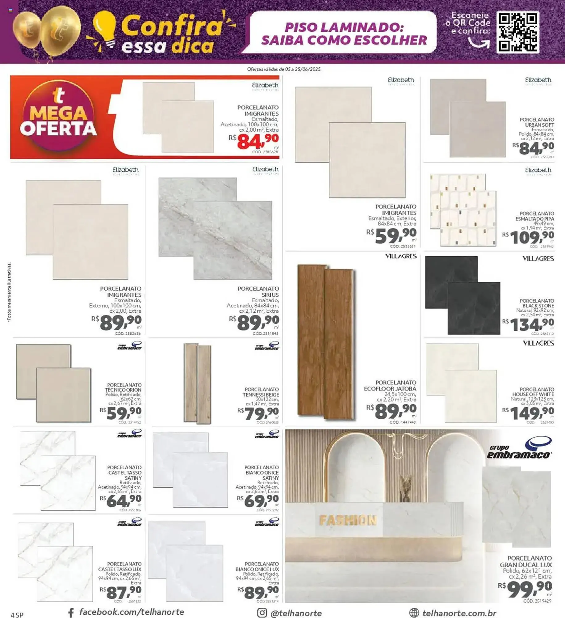 Encarte de Catálogo Telhanorte 5 de junho até 26 de junho 2025 - Pagina 4