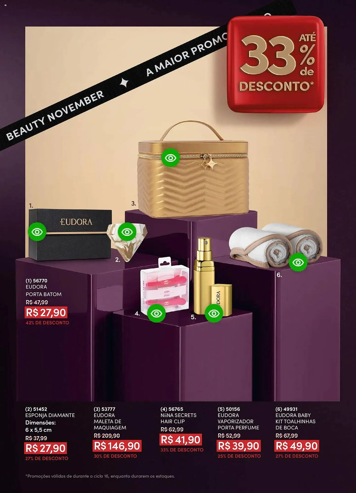 Encarte de Catálogo Eudora 29 de outubro até 27 de novembro 2025 - Pagina 124