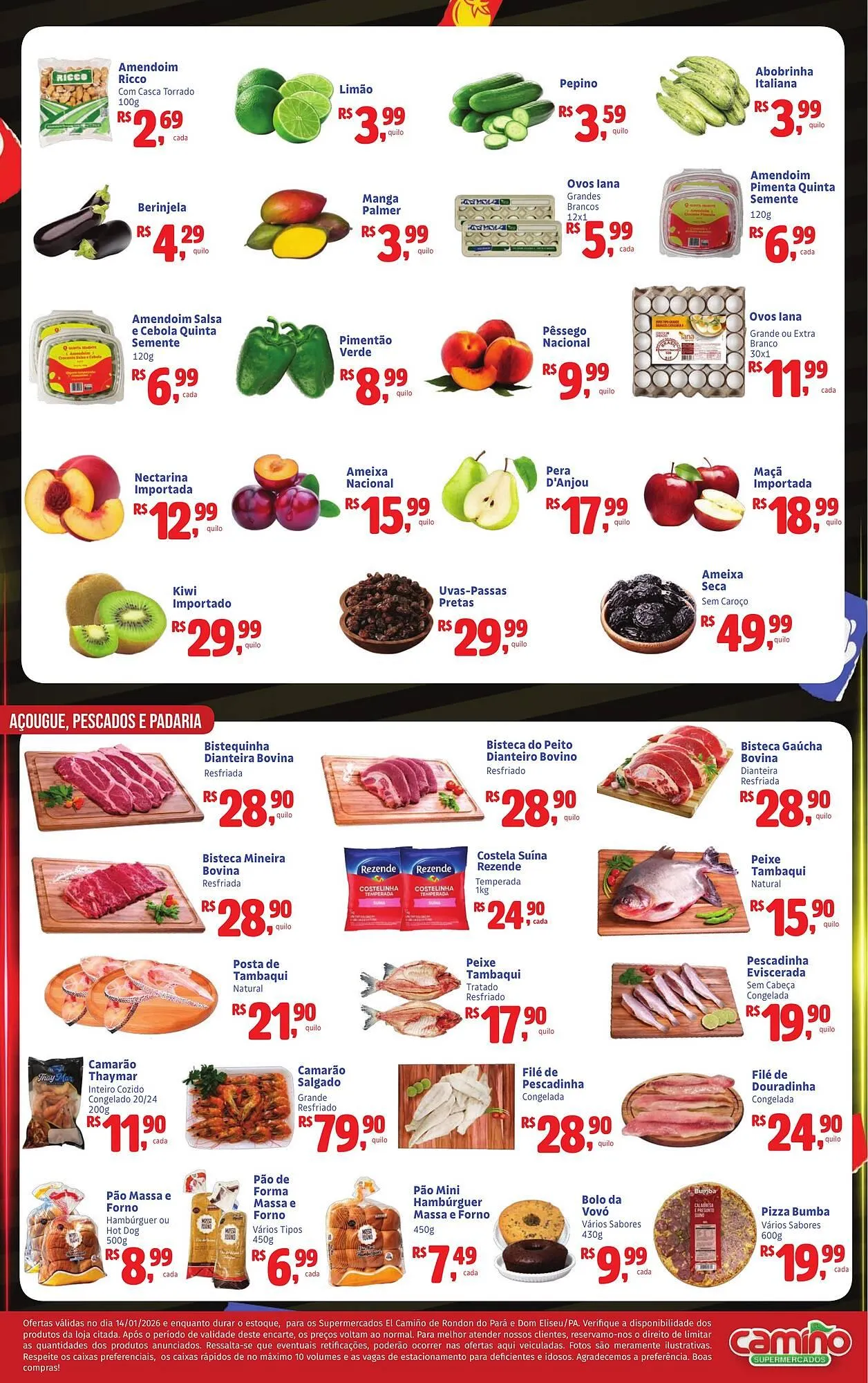 Encarte de Catálogo Camiño supermercados 14 de janeiro até 14 de janeiro 2026 - Pagina 2