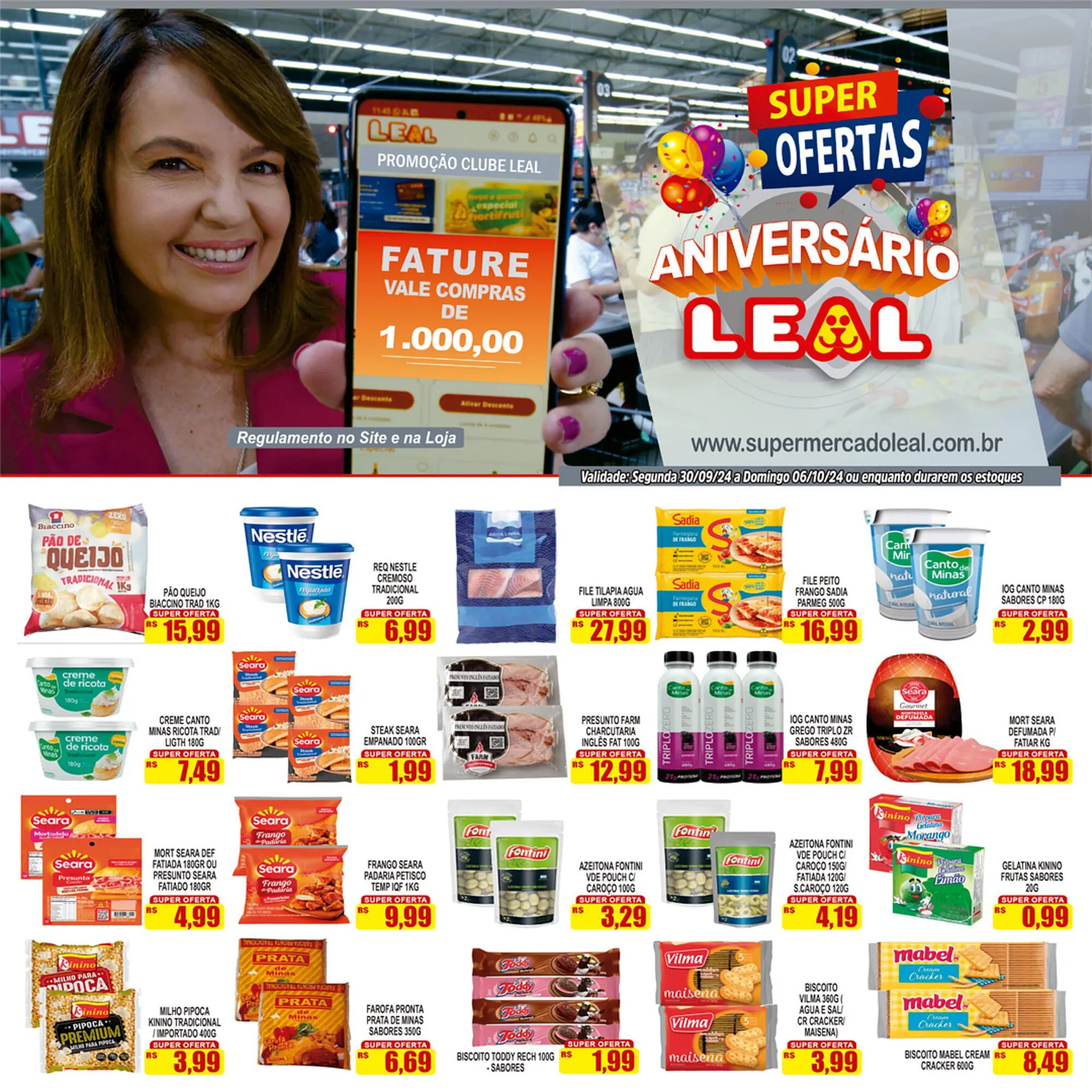 Encarte de Catálogo Supermercado leal 30 de setembro até 6 de outubro 2024 - Pagina 4