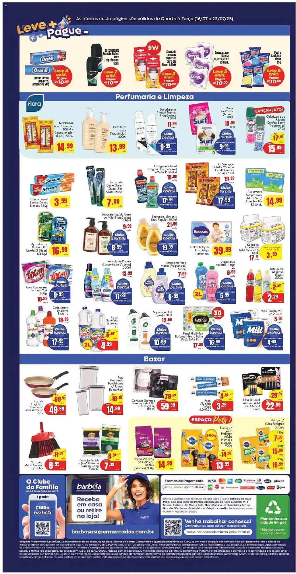 Encarte de Catálogo Barbosa Supermercados 16 de julho até 22 de julho 2025 - Pagina 4