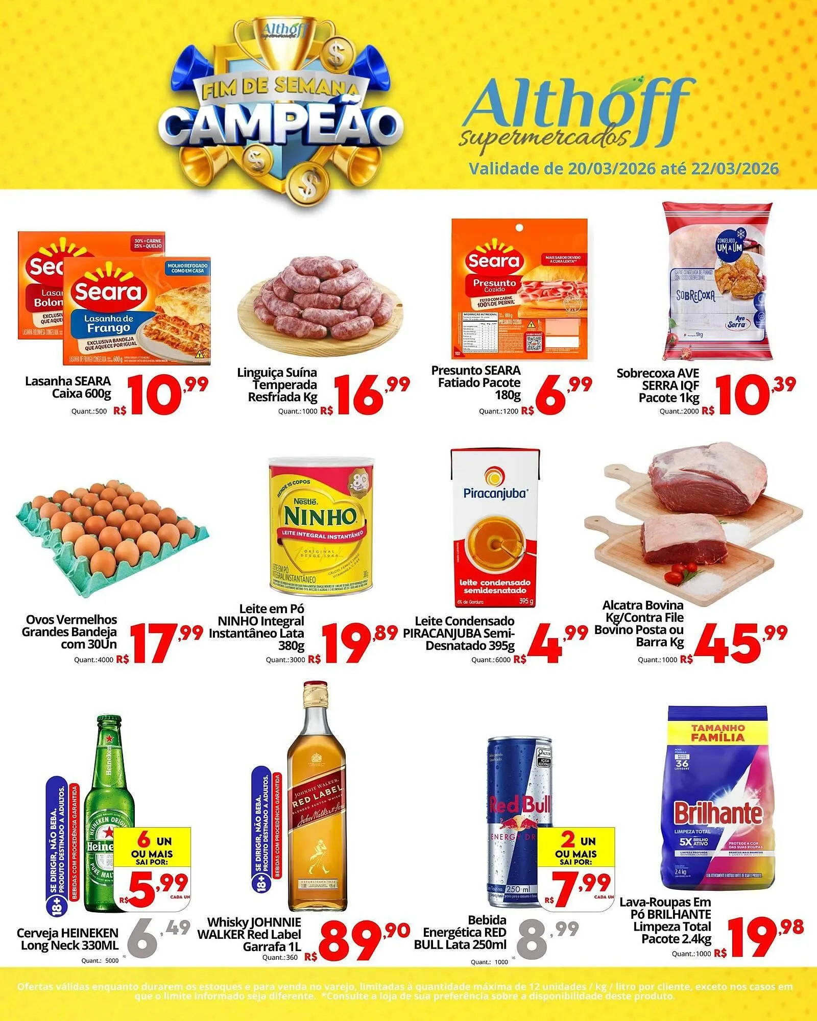 Encarte de Encarte Althoff Supermercados 20 de março até 22 de março 2026 - Pagina 2