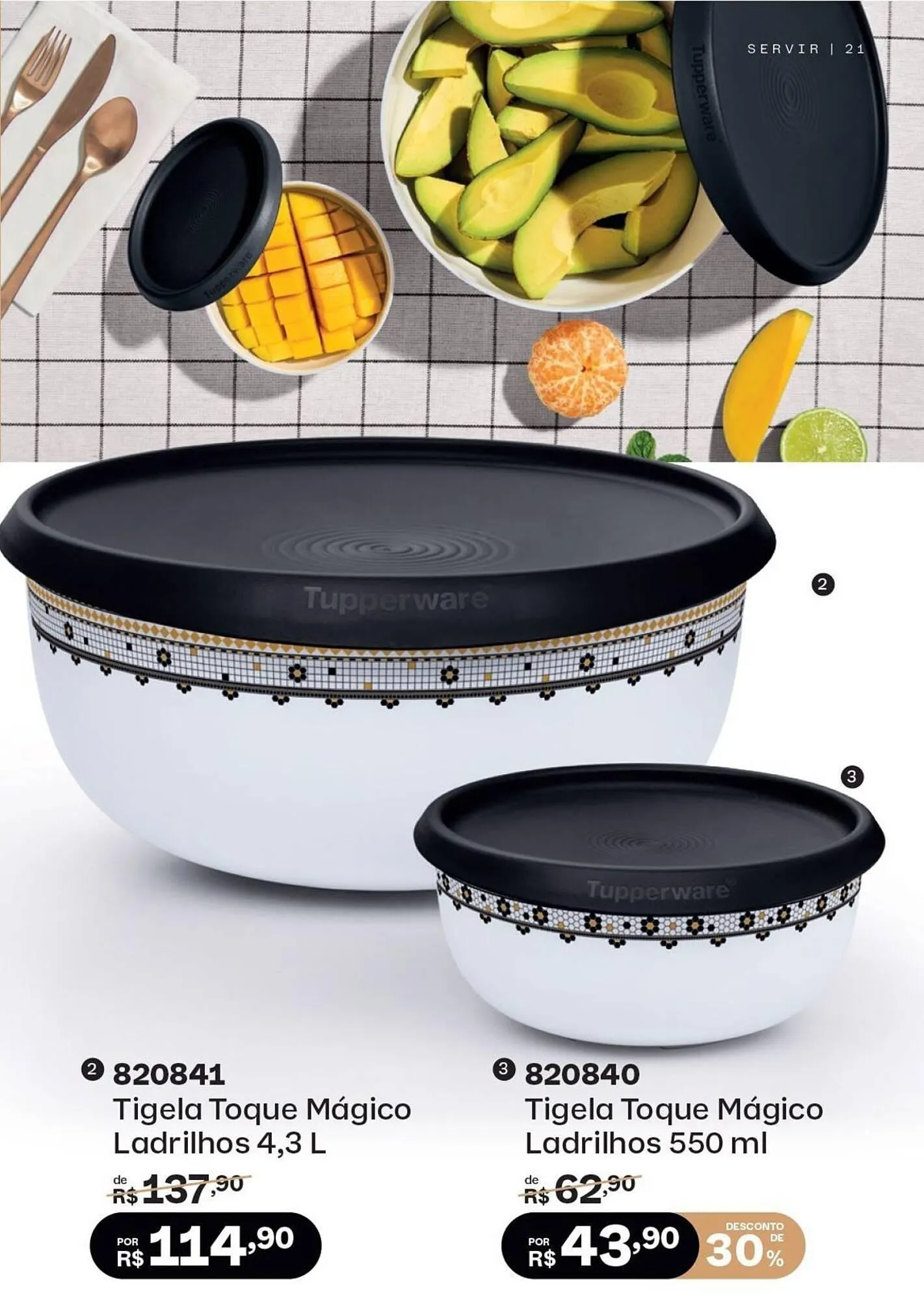 Encarte de Catálogo Tupperware 24 de outubro até 31 de outubro 2025 - Pagina 21