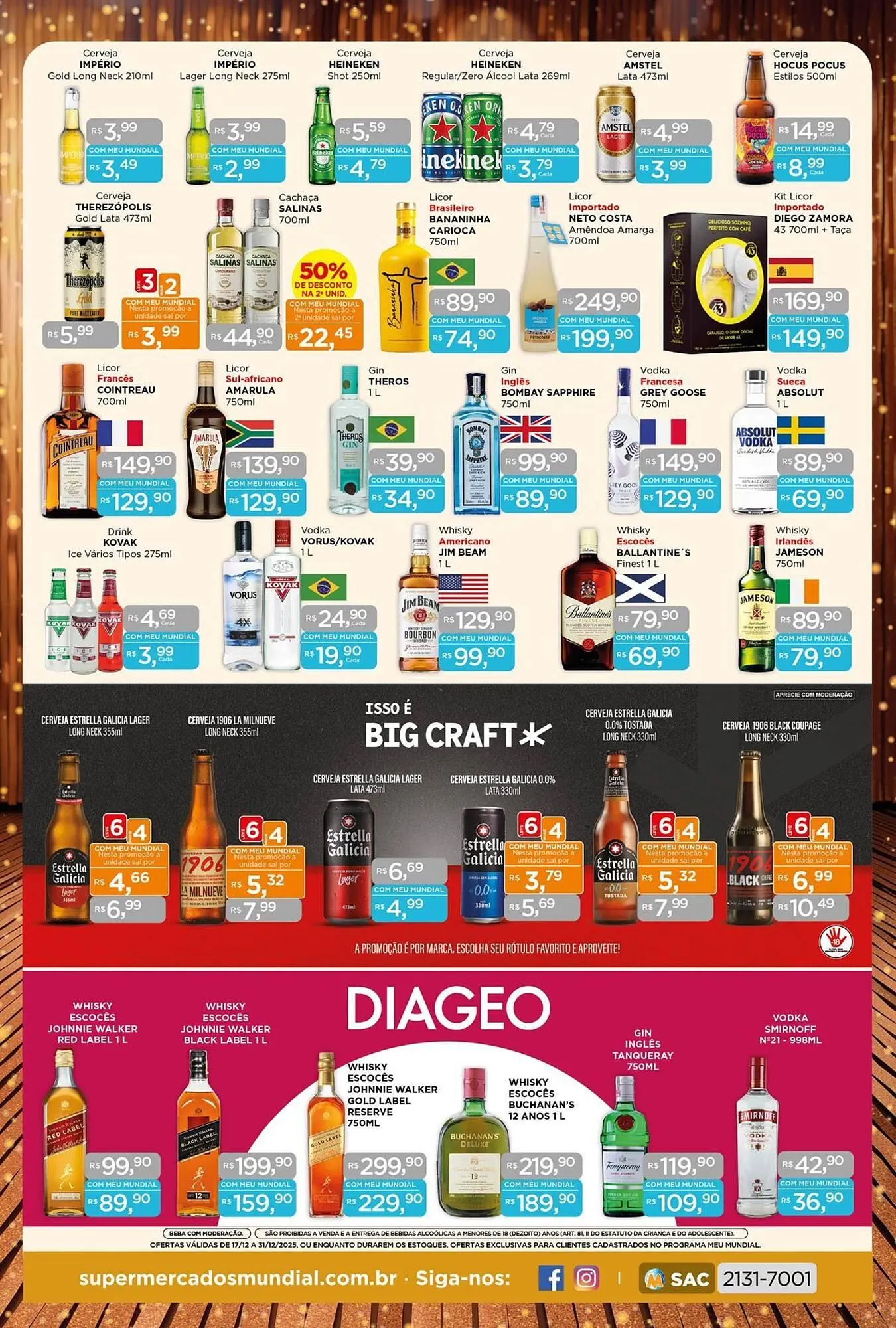 Encarte de Encarte Supermercados Mundial 18 de dezembro até 31 de dezembro 2025 - Pagina 4