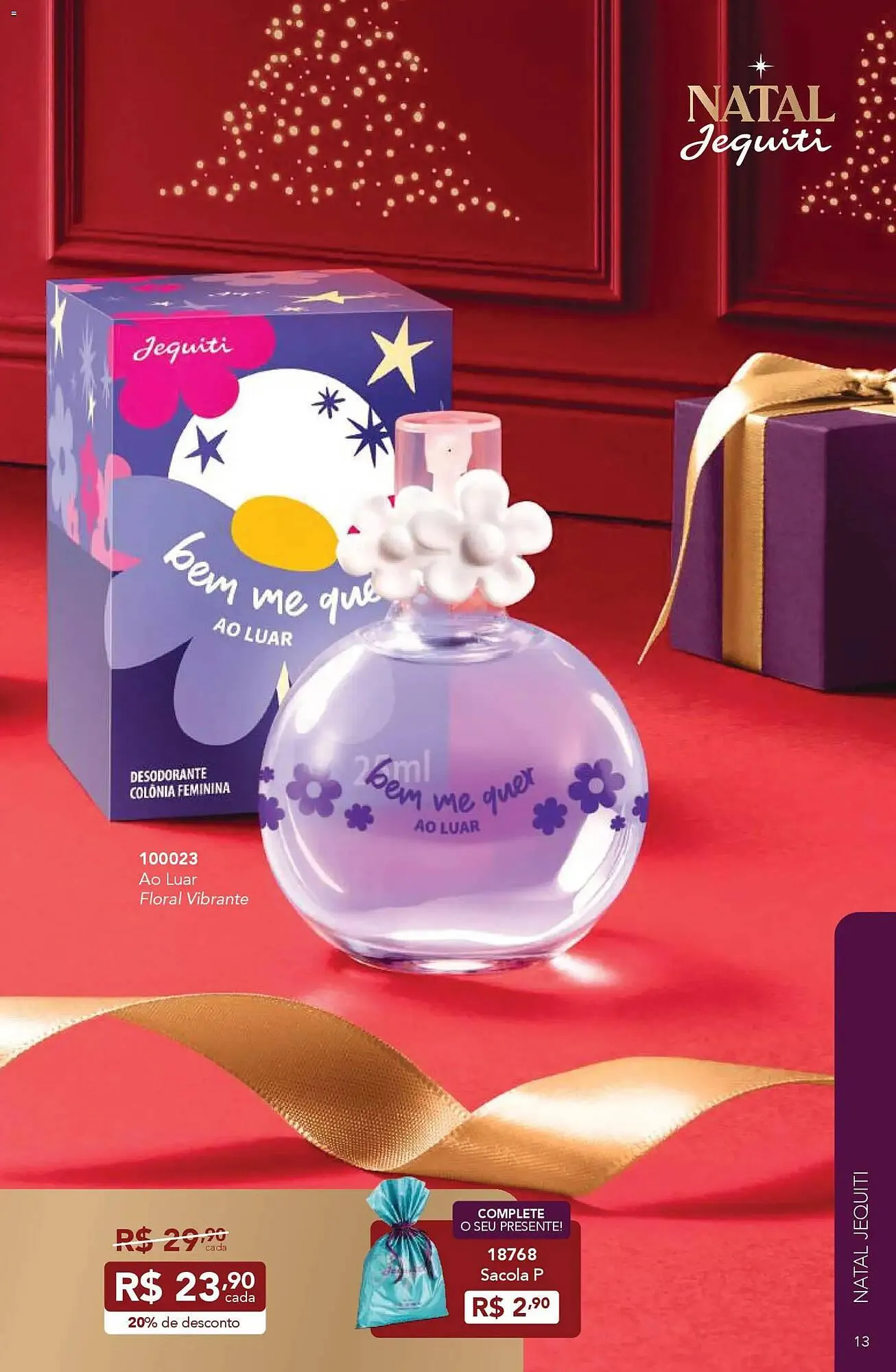 Encarte de Catálogo Jequiti 24 de outubro até 13 de novembro 2025 - Pagina 13