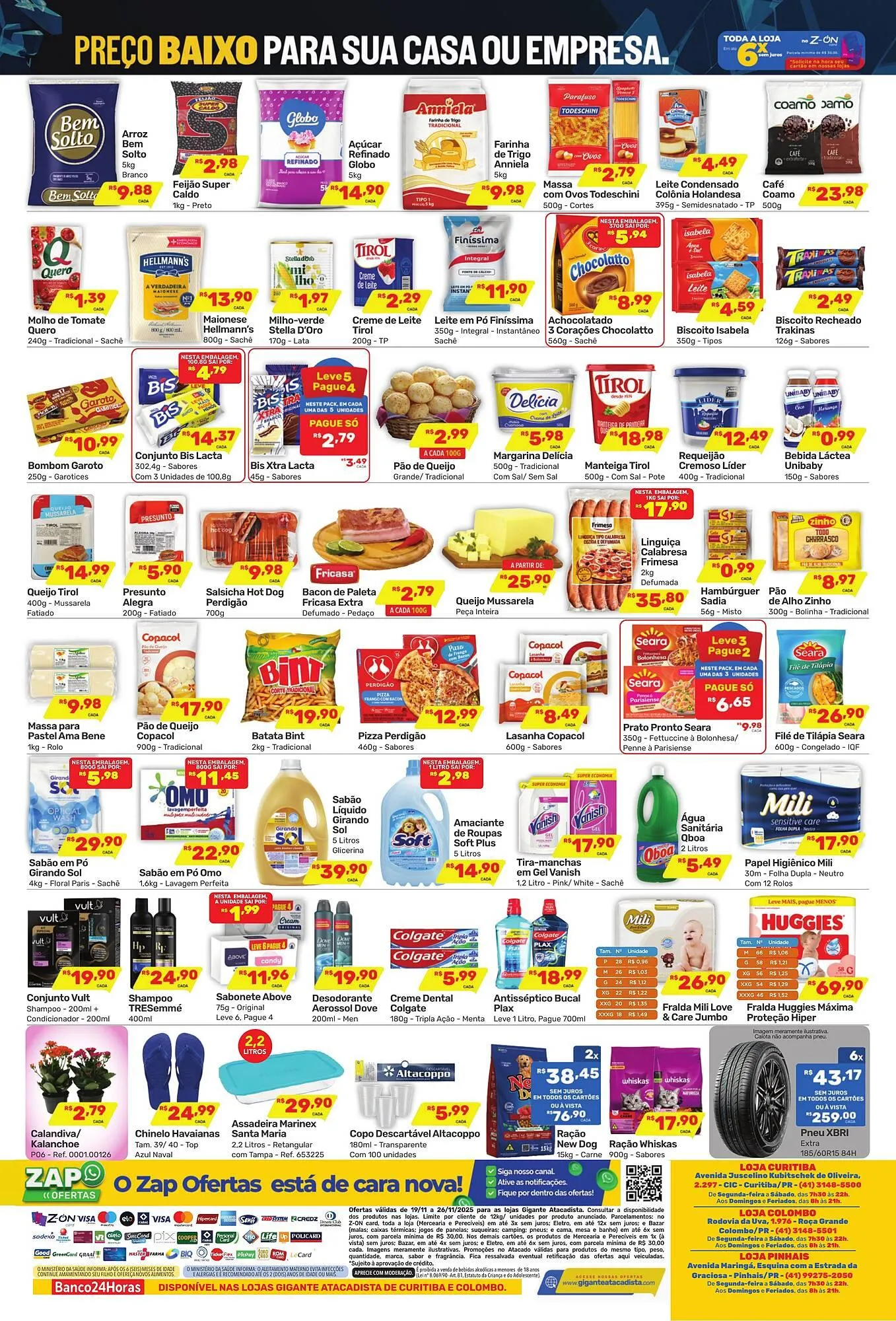 Encarte de Encarte Gigante Atacadista 19 de novembro até 27 de novembro 2025 - Pagina 2