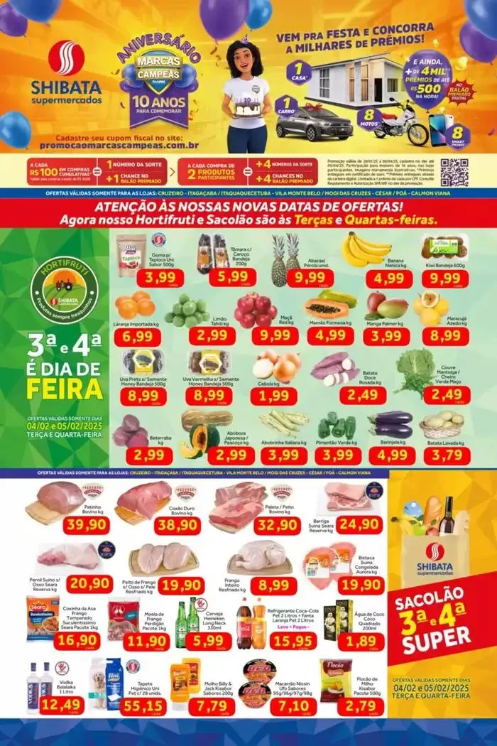 Encarte de Ofertas exclusivas e pechinchas 4 de fevereiro até 5 de fevereiro 2025 - Pagina 1