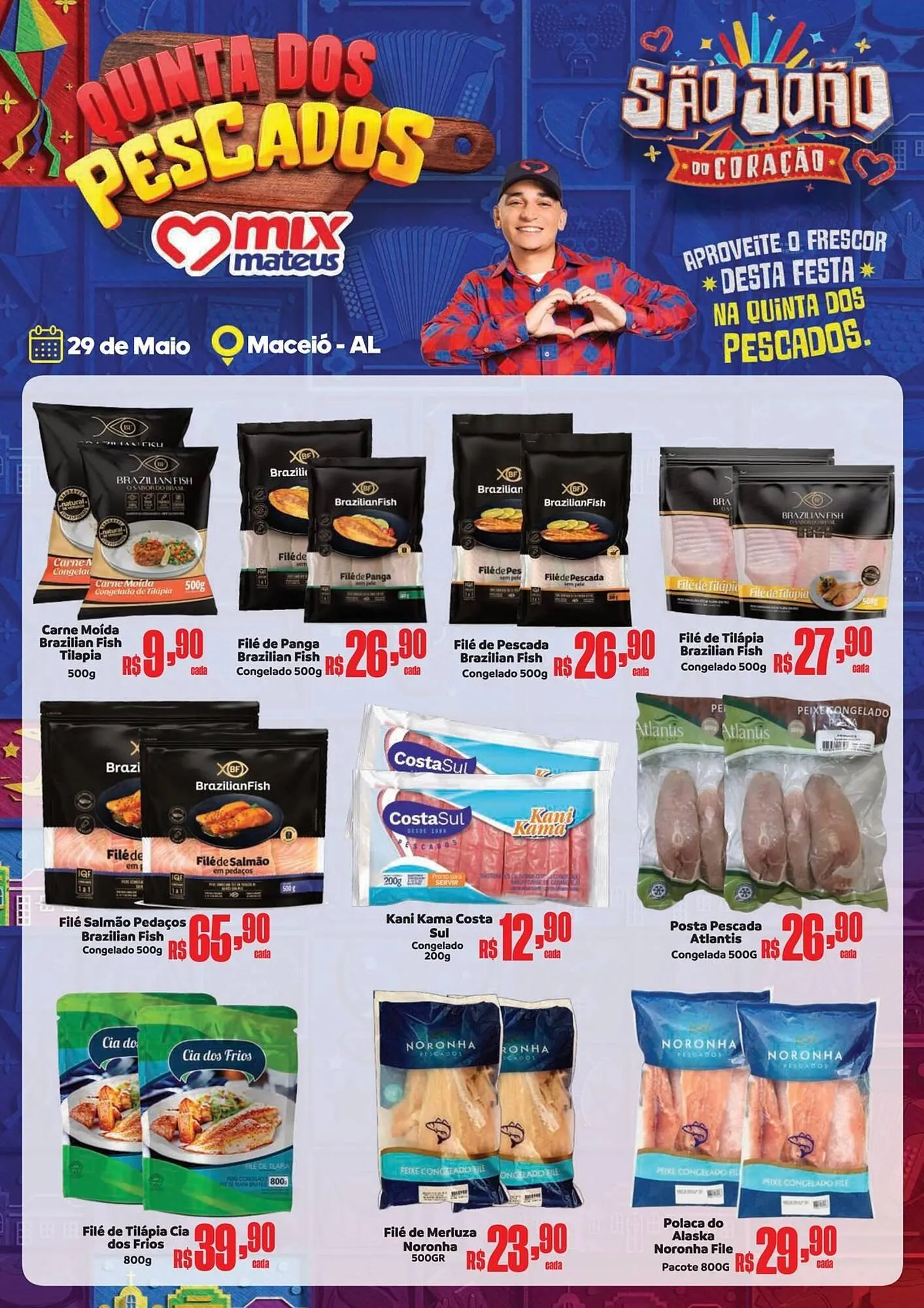 Encarte de Catálogo Supermercados Mateus 29 de maio até 29 de maio 2025 - Pagina 1