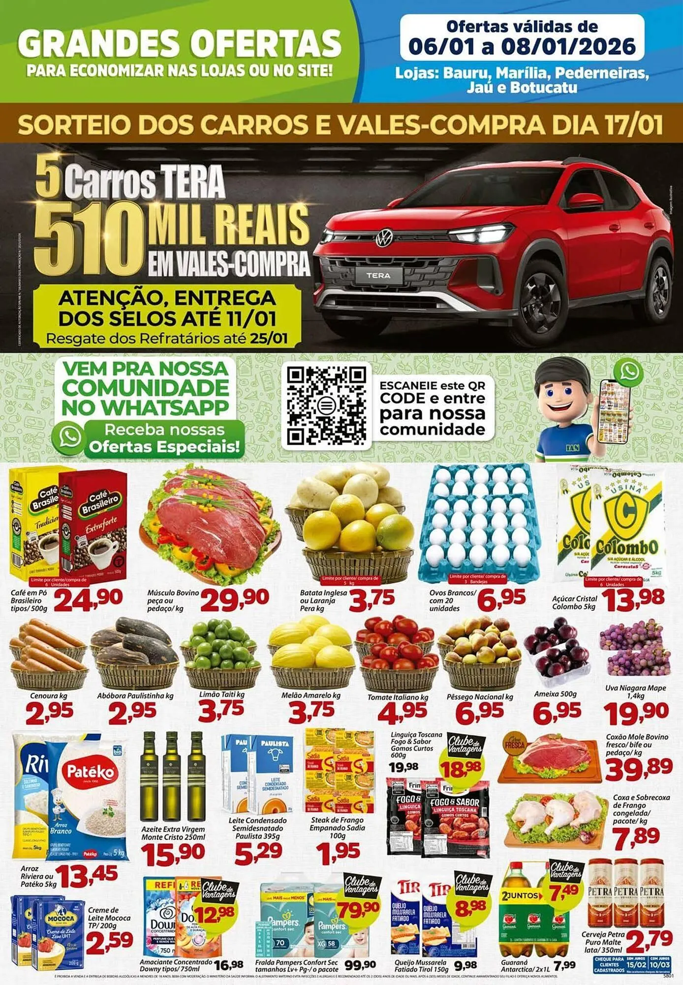 Encarte de Catálogo Confiança Supermercados 6 de janeiro até 8 de janeiro 2026 - Pagina 1