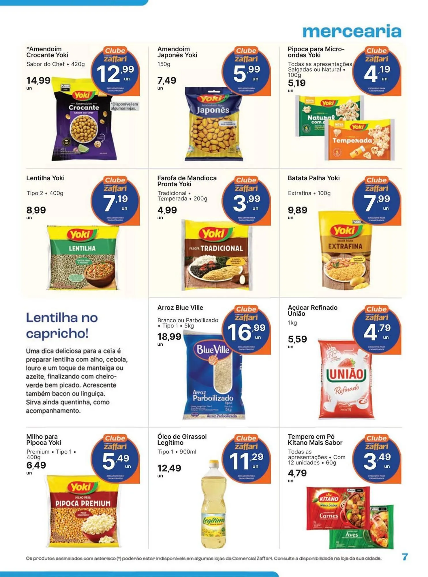 Encarte de Encarte Comercial Zaffari 27 de novembro até 7 de dezembro 2025 - Pagina 7