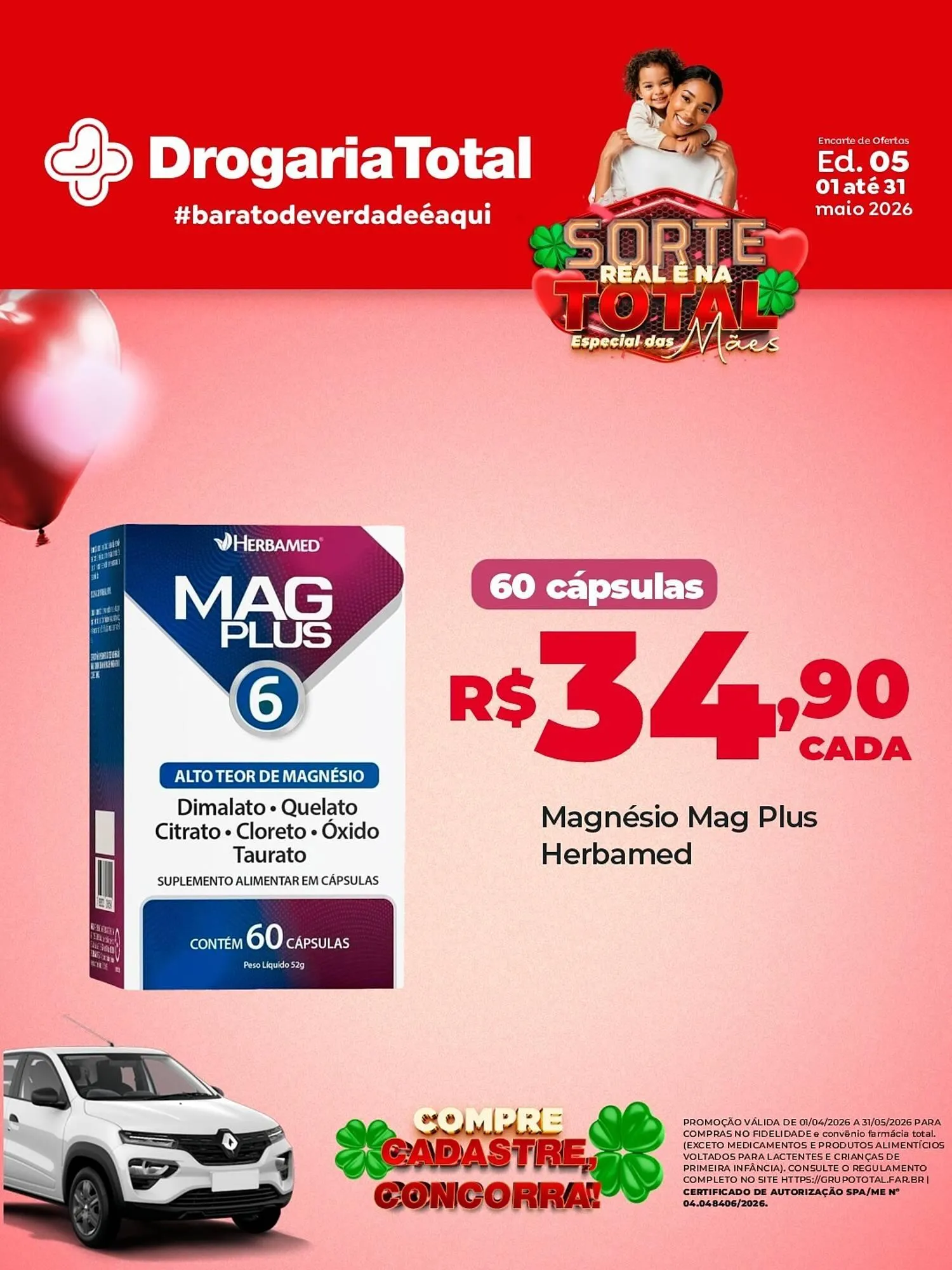 Encarte de Catálogo Drogaria Total 1 de abril até 31 de maio 2026 - Pagina 3