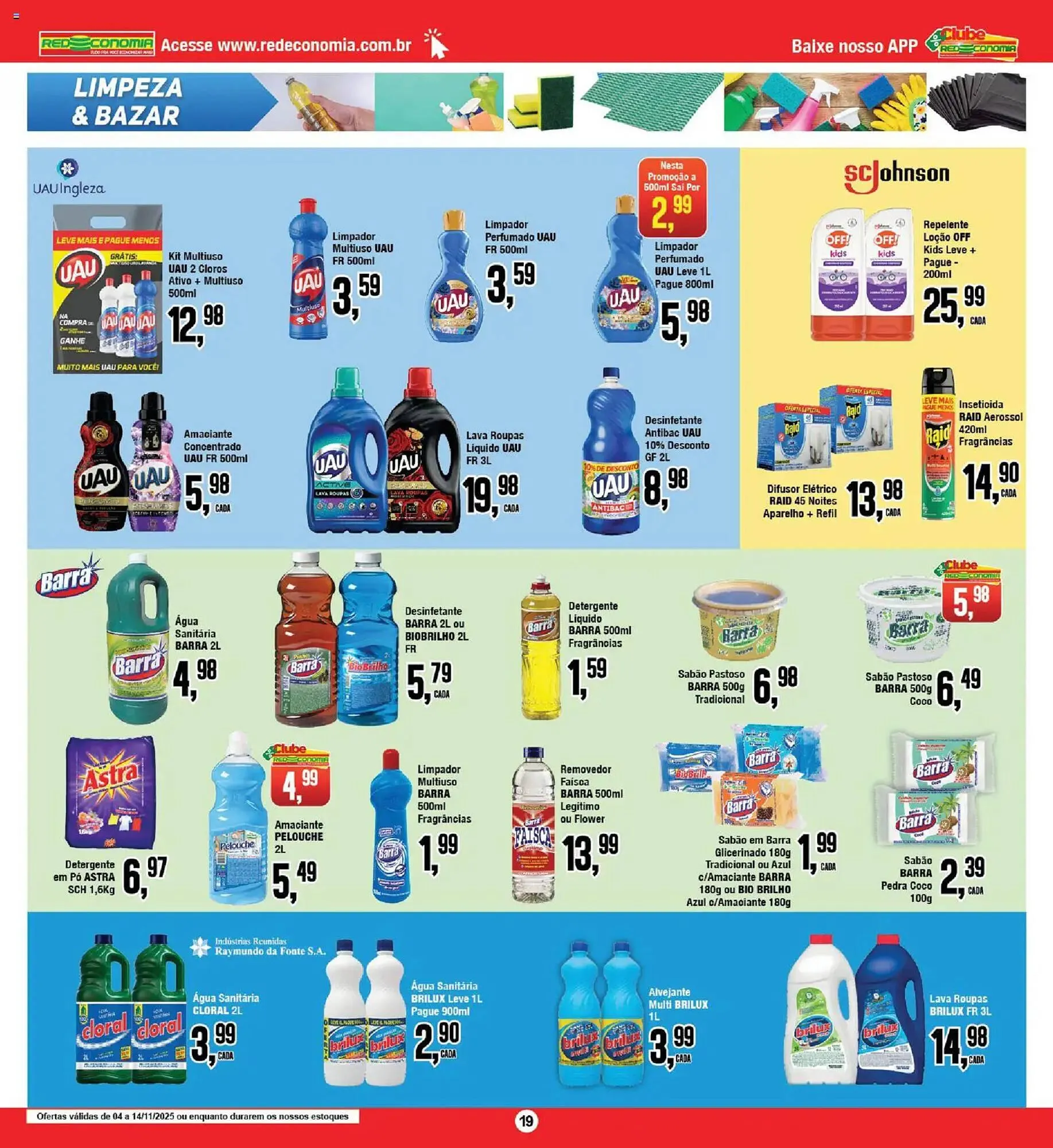 Encarte de Encarte Redeconomia 15 de novembro até 16 de novembro 2025 - Pagina 19