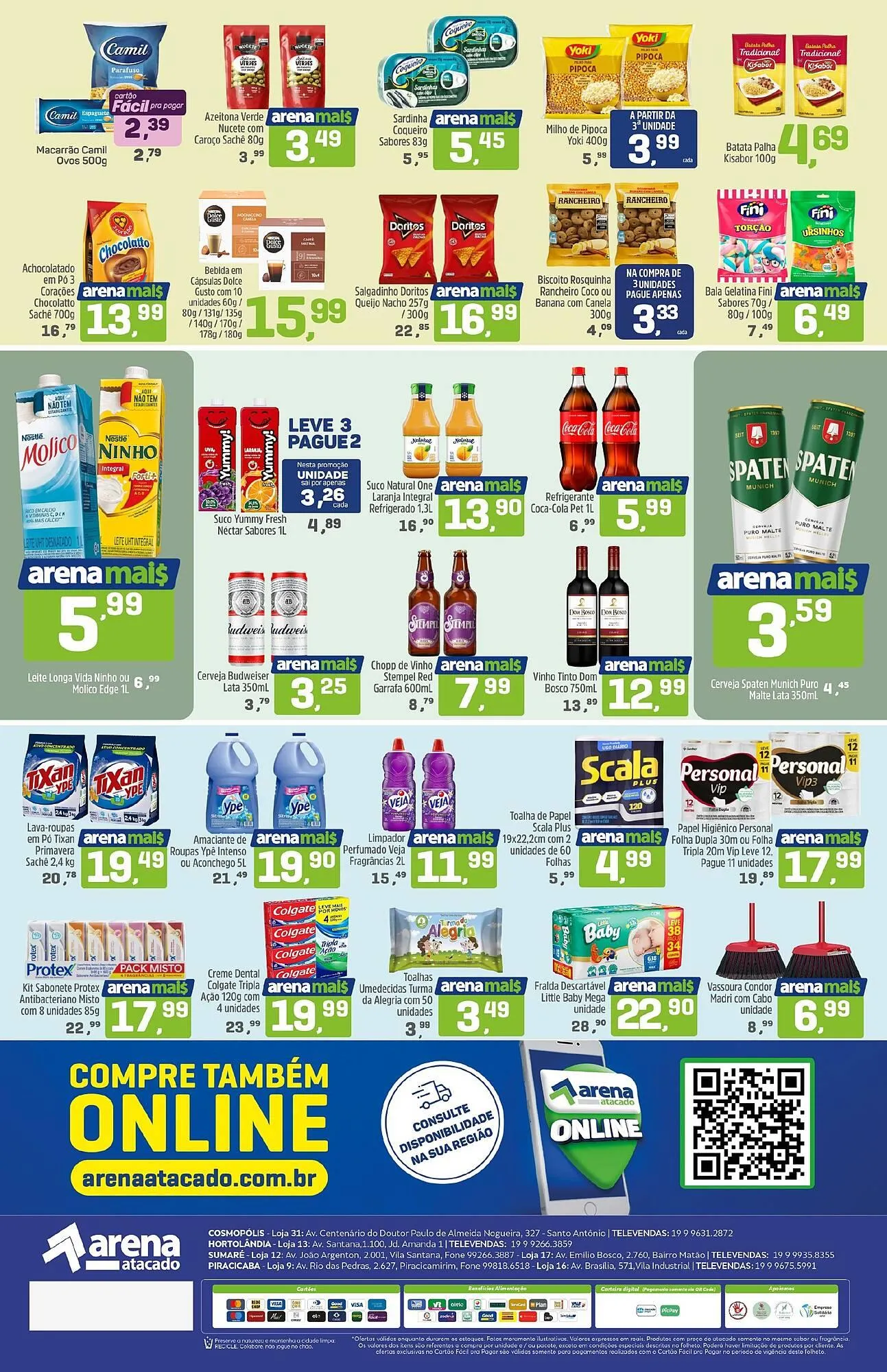 Encarte de Folheto Arena Atacado 10 de abril até 12 de abril 2026 - Pagina 2