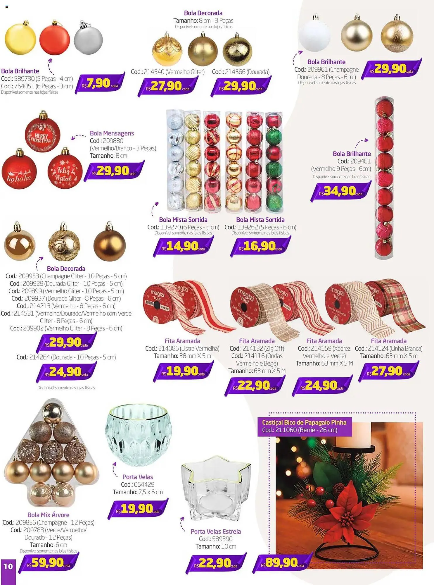 Encarte de Catálogo Preçolândia 7 de novembro até 31 de dezembro 2025 - Pagina 10