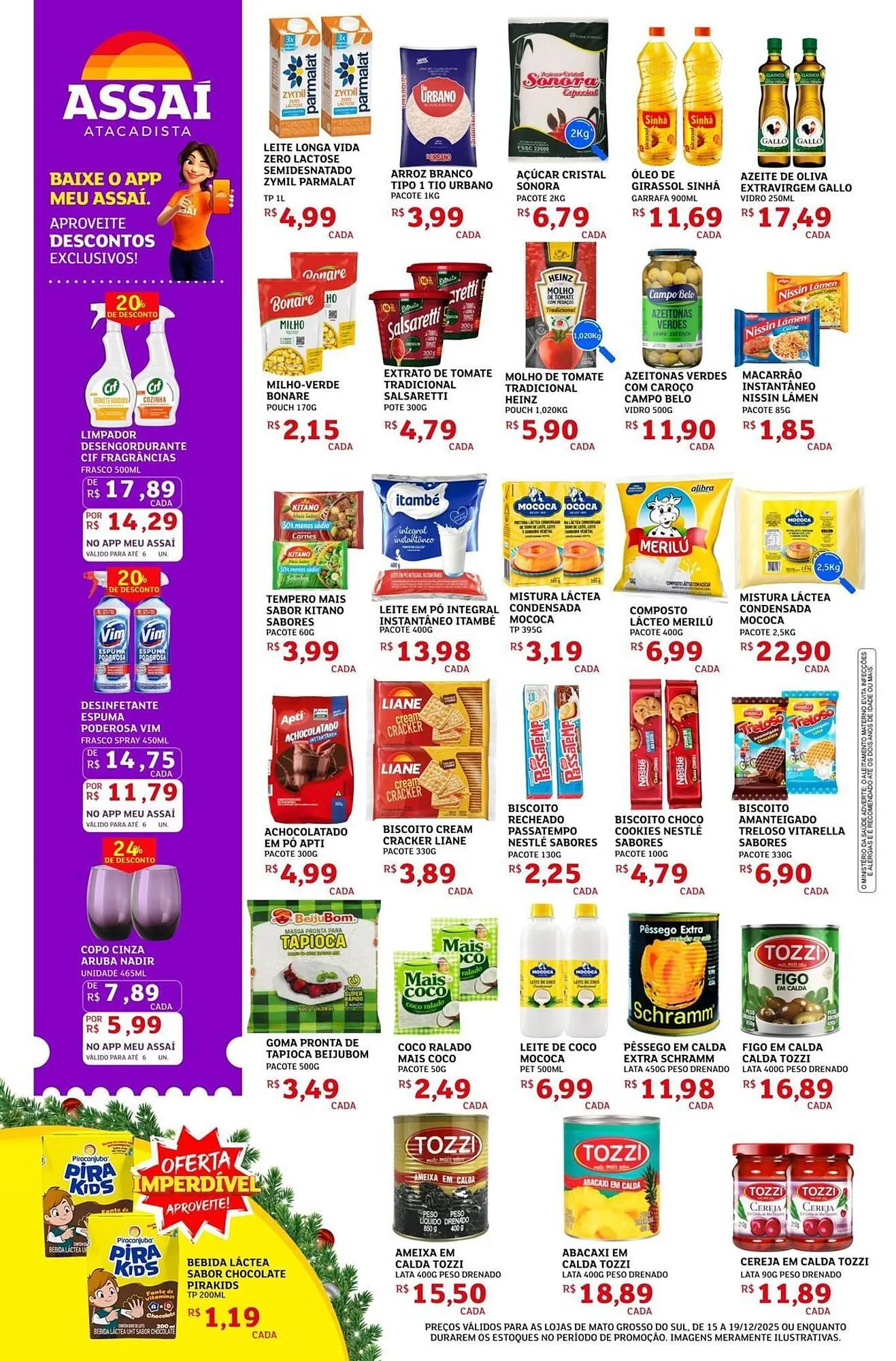 Encarte de Encarte Assaí Atacadista 15 de dezembro até 19 de dezembro 2025 - Pagina 2
