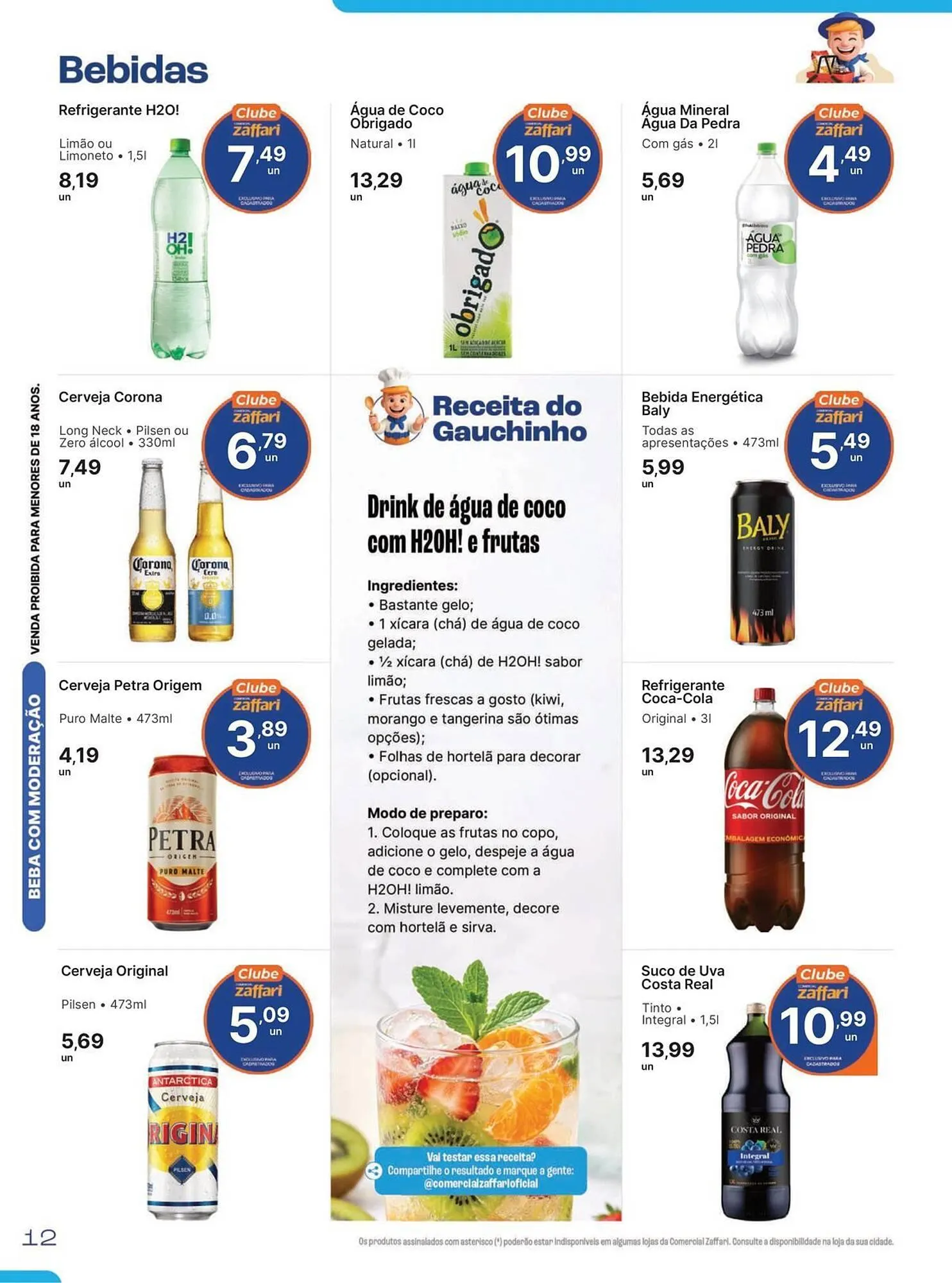 Encarte de Encarte Comercial Zaffari 19 de janeiro até 1 de fevereiro 2026 - Pagina 12