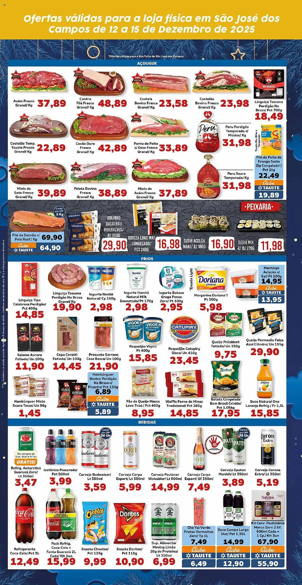 Encarte de Catálogo Supermercados Tauste 12 de dezembro até 15 de dezembro 2025 - Pagina 4