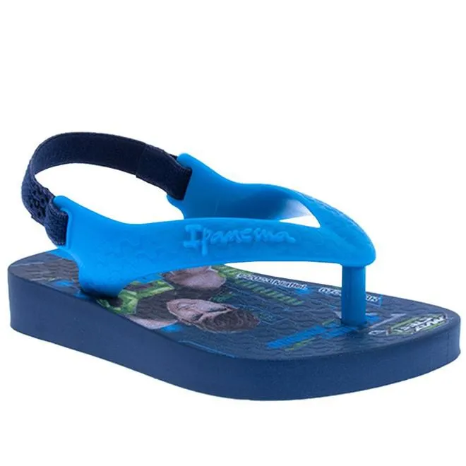 Chinelo Infantil Ipanema Max Steel Azul