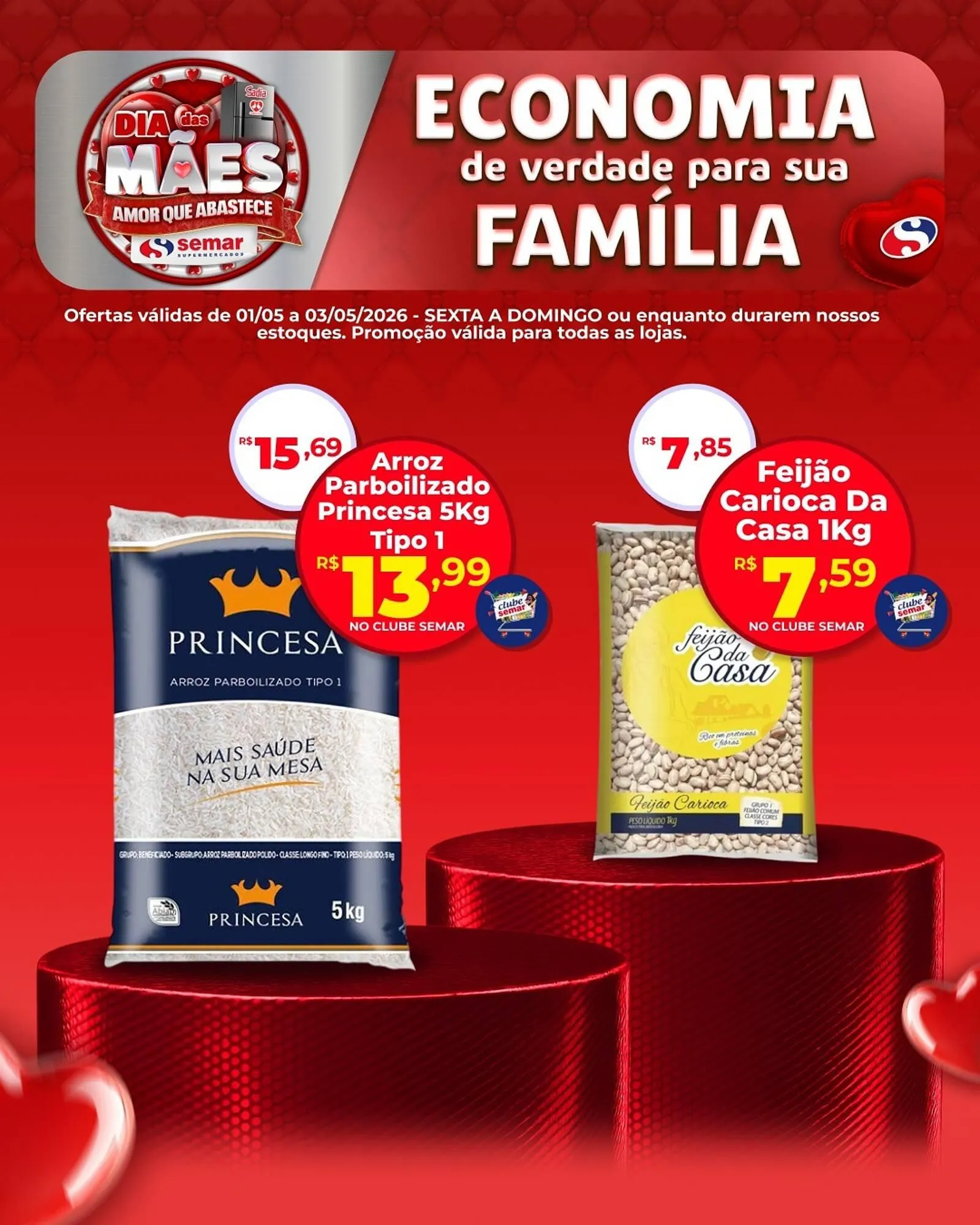 Encarte de Folheto Semar Supermercado 1 de maio até 3 de maio 2026 - Pagina 2