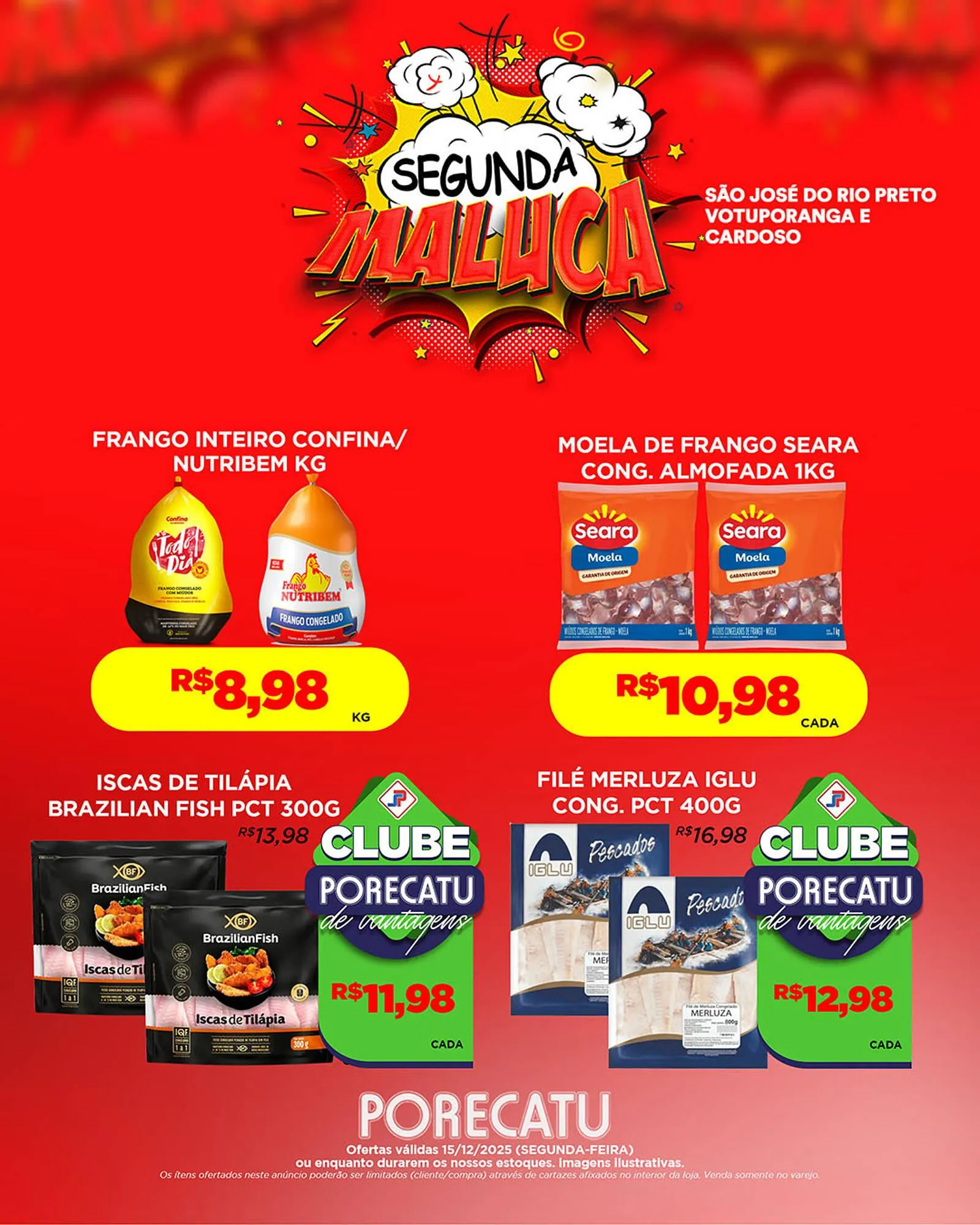 Encarte de Catálogo Supermercado Porecatu 15 de dezembro até 15 de dezembro 2025 - Pagina 4