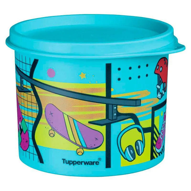 Tupper Redondinha 500ml Skate