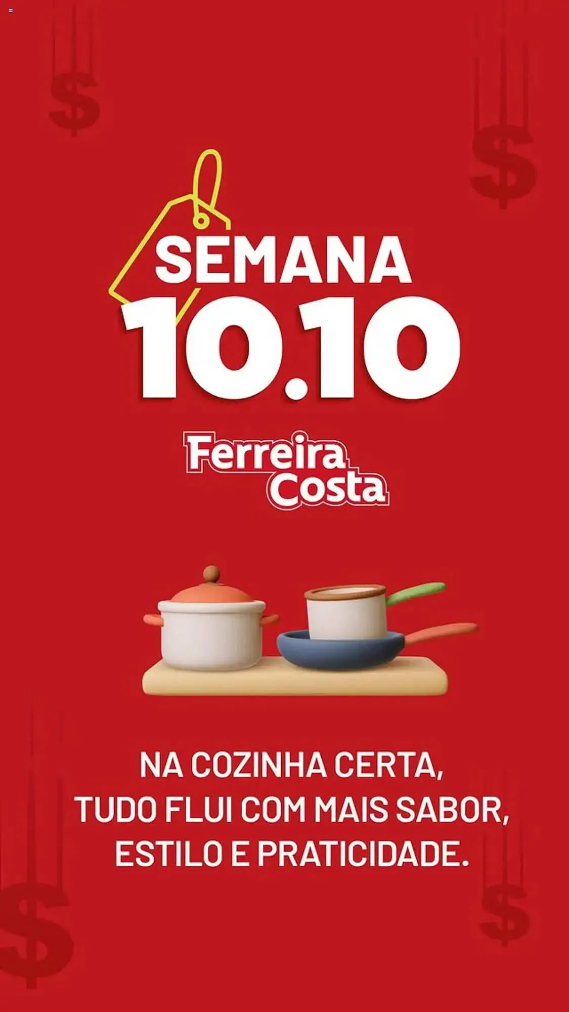 Encarte de Encarte Ferreira Costa 9 de outubro até 10 de outubro 2025 - Pagina 1