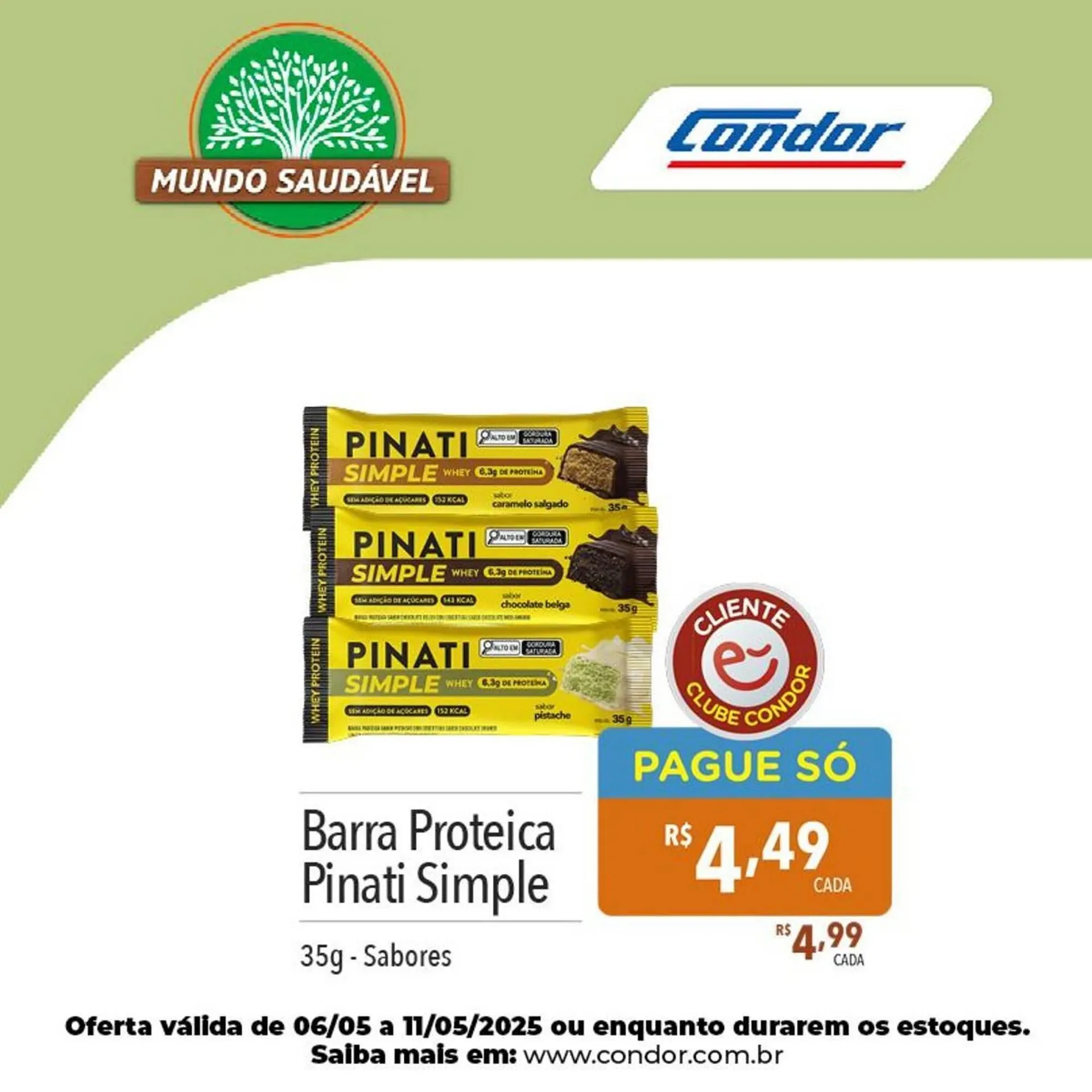 Encarte de Catálogo Supermercados Condor 6 de maio até 11 de maio 2025 - Pagina 2