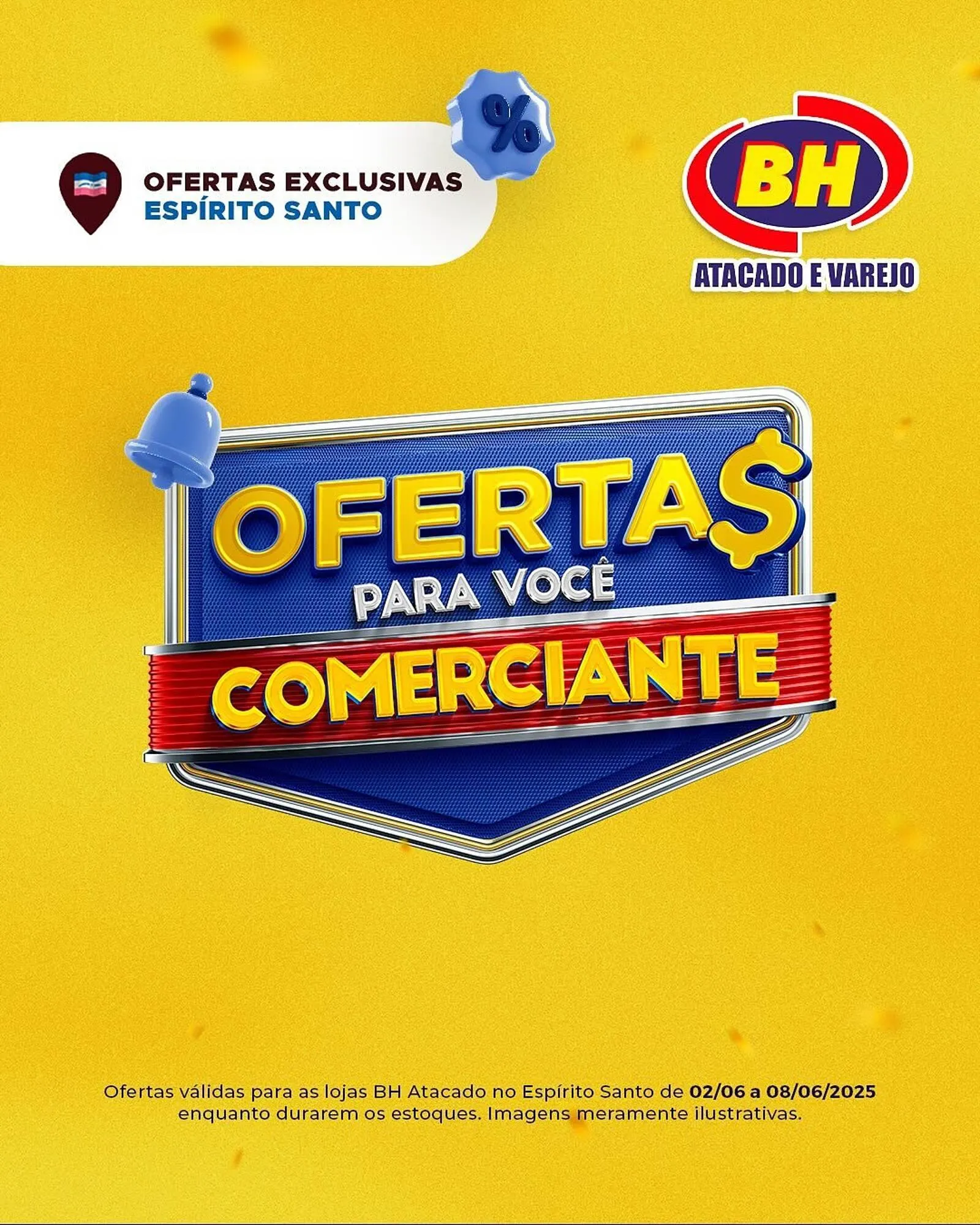 Encarte de Catálogo Supermercados BH 3 de junho até 8 de junho 2025 - Pagina 1