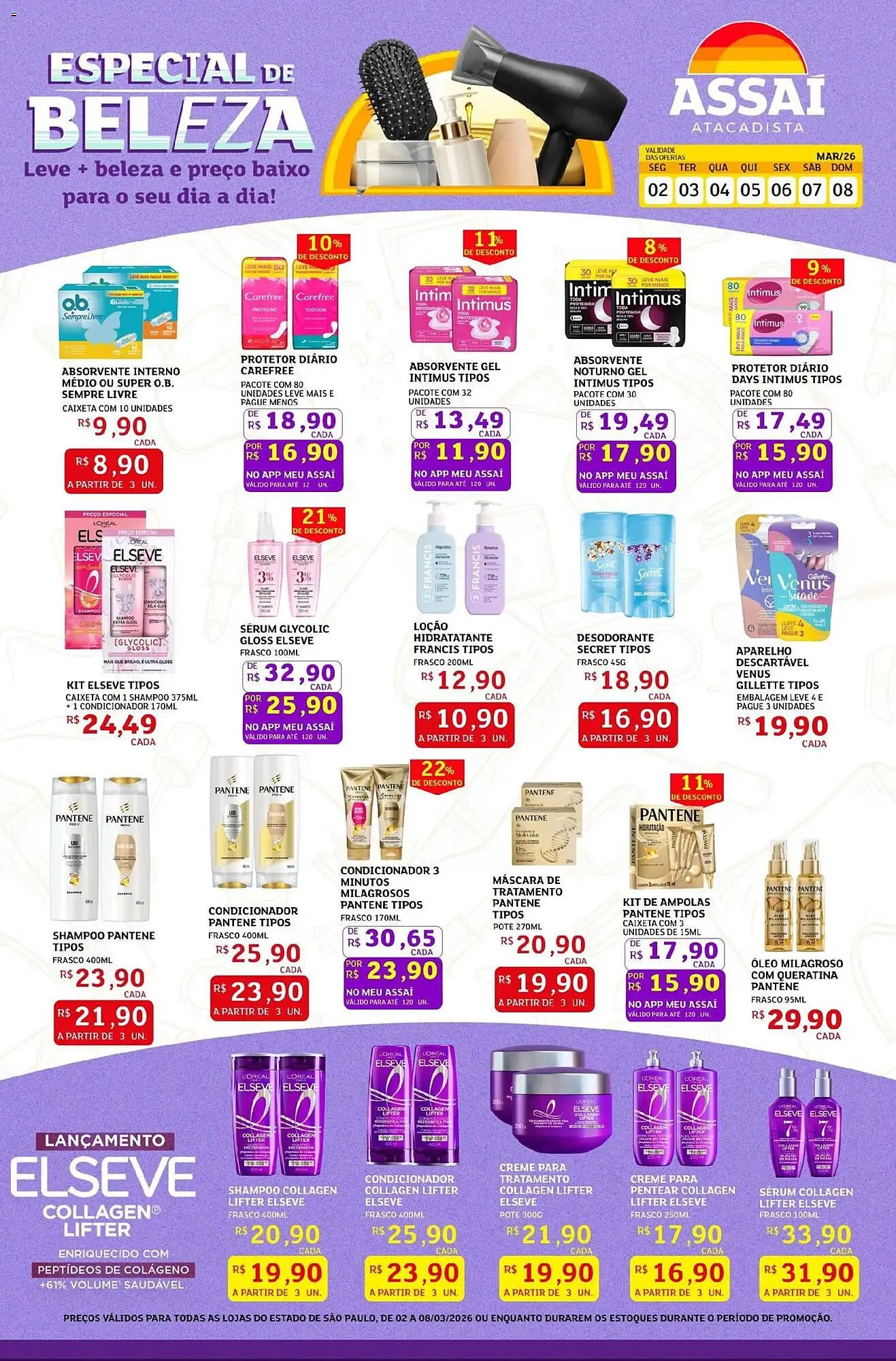 Encarte de Encarte Assaí Atacadista 2 de março até 8 de março 2026 - Pagina 1