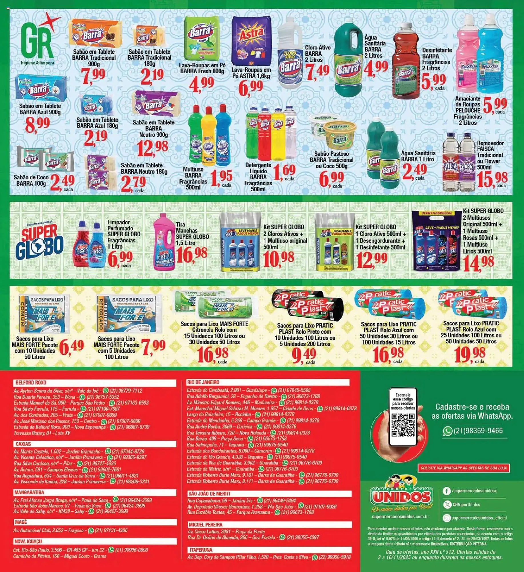 Encarte de Encarte Supermercados Unidos 3 de novembro até 16 de novembro 2025 - Pagina 12