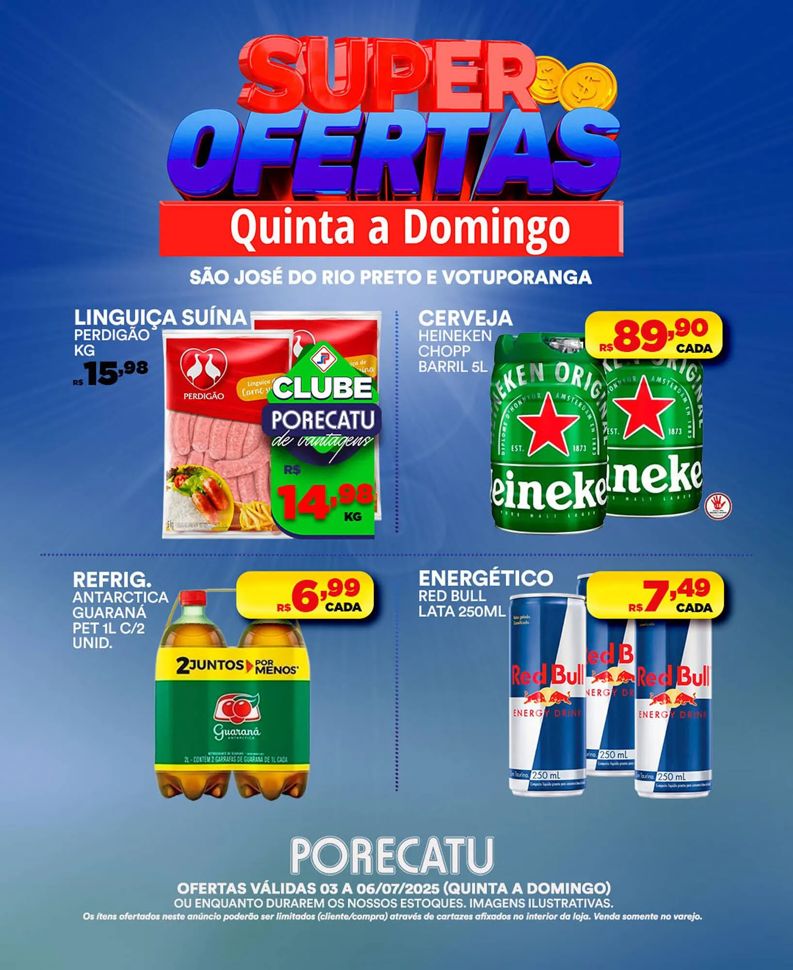 Encarte de Catálogo Supermercado Porecatu 3 de julho até 3 de julho 2025 - Pagina 4