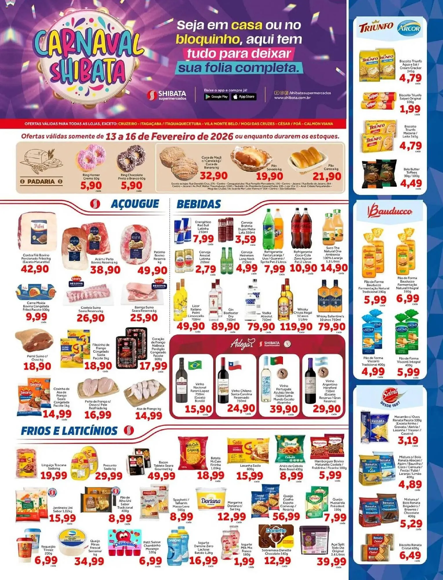 Folheto Shibata Supermercados - 1