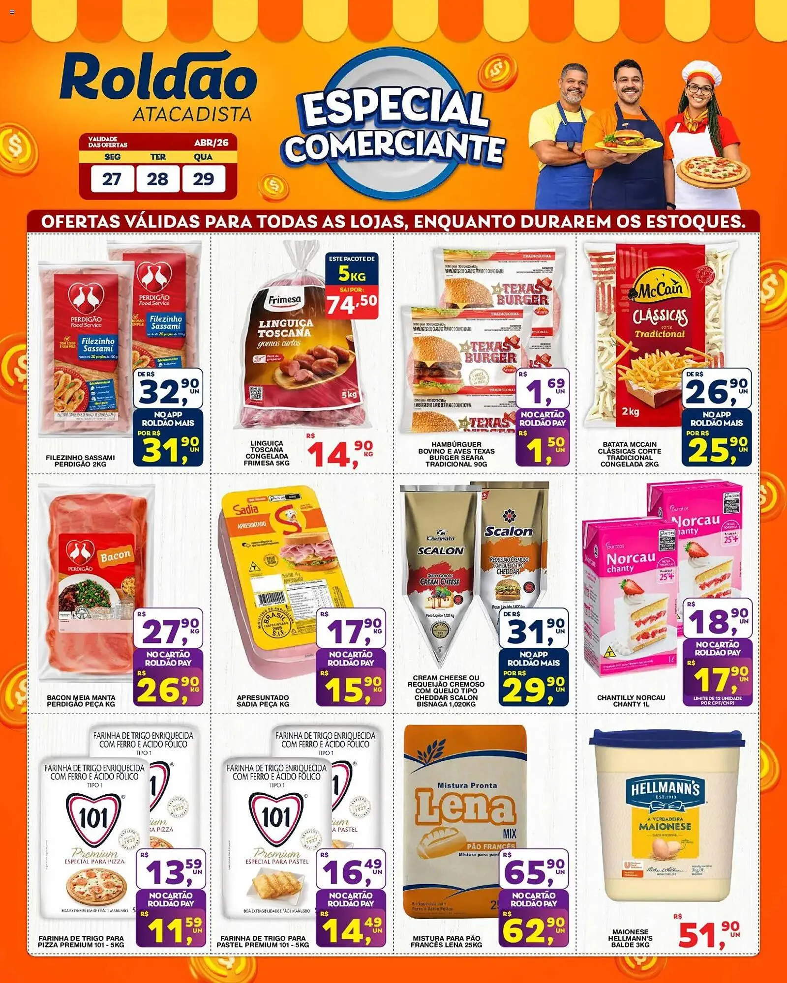 Encarte de Folheto Roldão 27 de abril até 30 de abril 2026 - Pagina 1