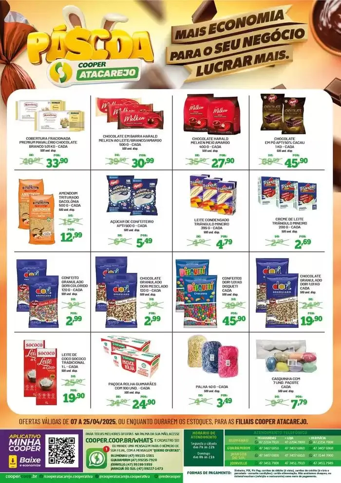 Encarte de Atacarejo Especial pscoa 9 de abril até 25 de abril 2025 - Pagina 2