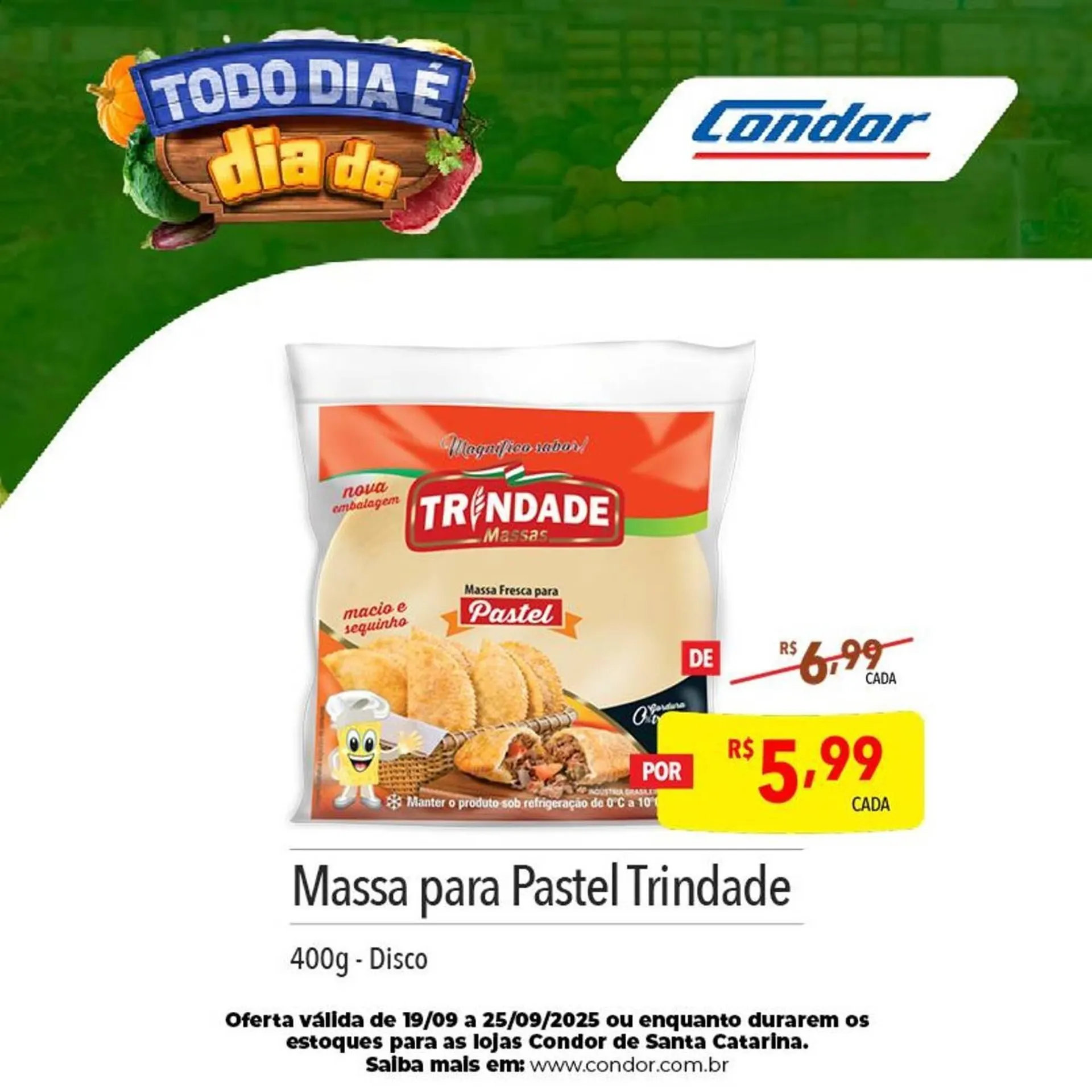 Encarte de Catálogo Supermercados Condor 19 de setembro até 25 de setembro 2025 - Pagina 8