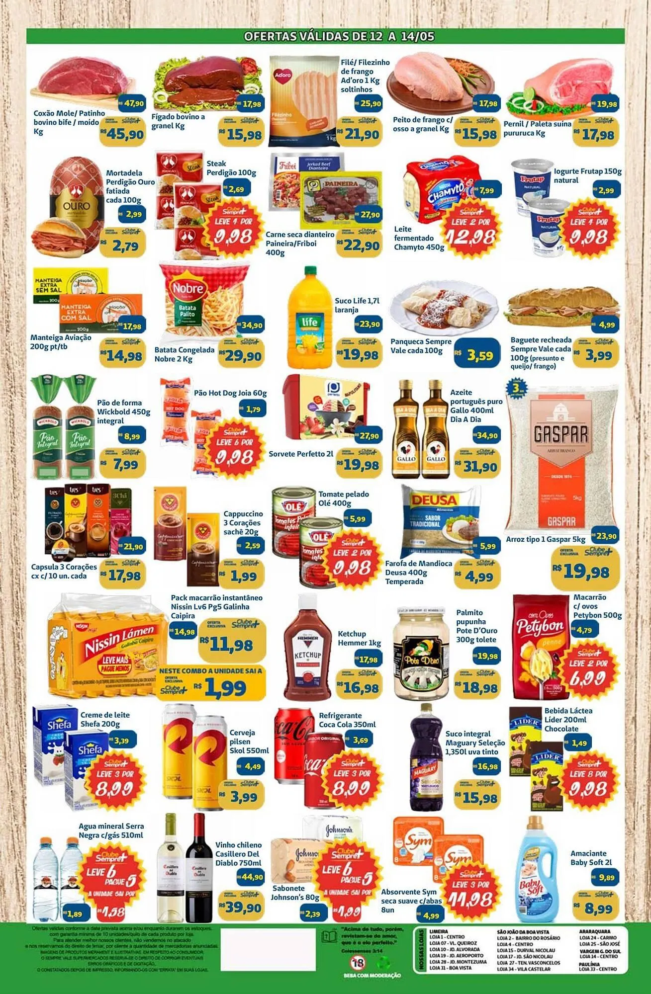 Encarte de Catálogo Sempre Vale Supermercados 12 de maio até 14 de maio 2025 - Pagina 2