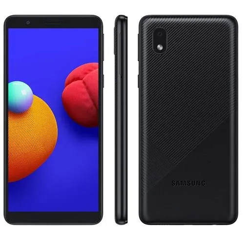 Smartphone Samsung Galaxy A01 Core 32GB - Quad-Core 2GB RAM Tela 5,3" 8MP + Selfie 5MP