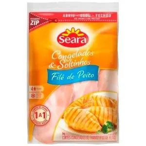 Filé de Peito de Frango IQF Congelado Seara 1kg