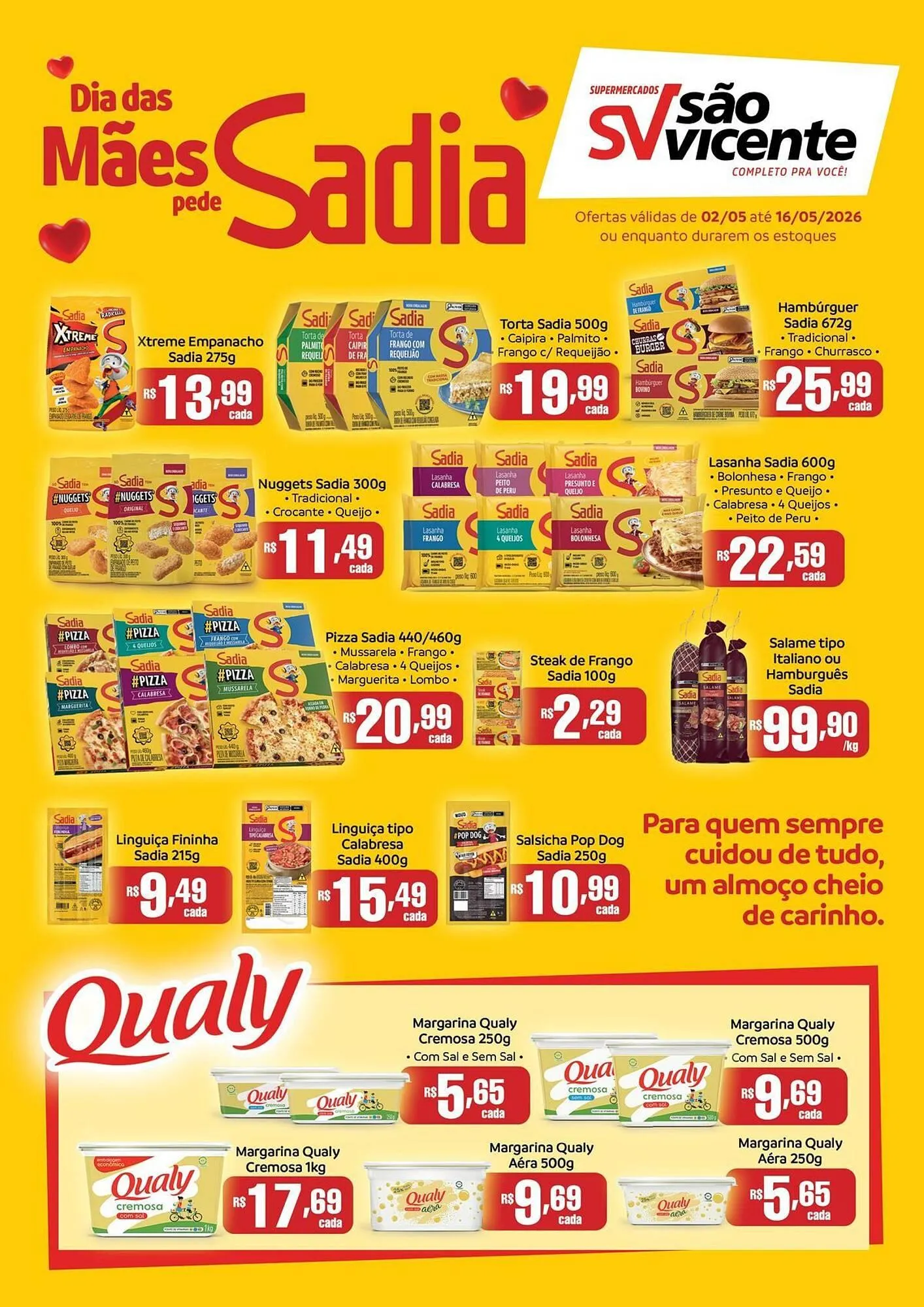 Encarte de Catálogo Supermercados São Vicente 2 de maio até 16 de maio 2026 - Pagina 1