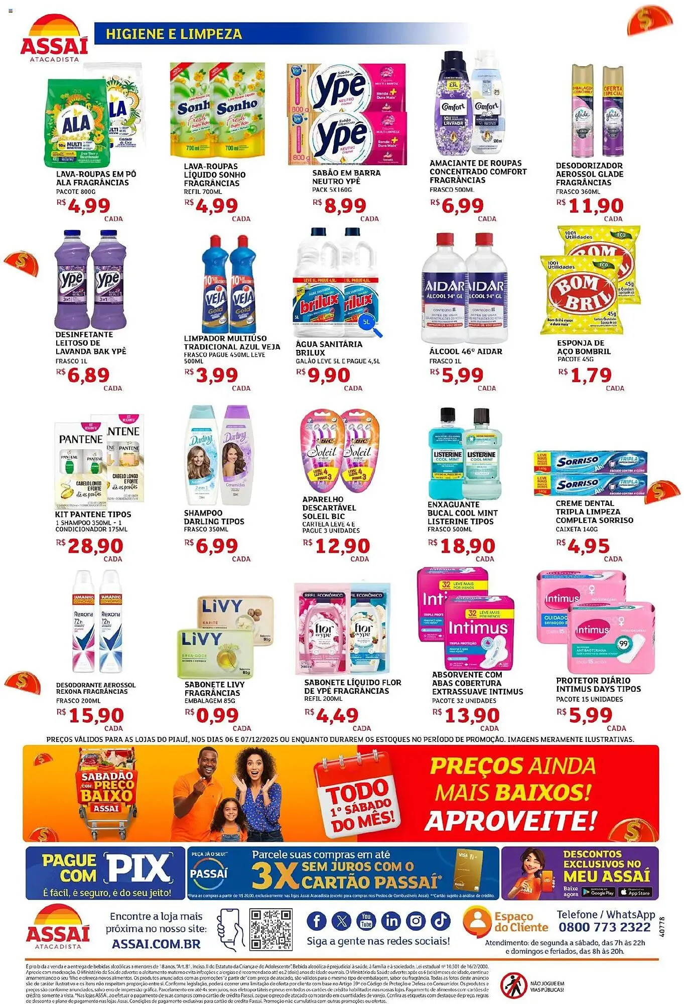 Encarte de Encarte Assaí Atacadista 6 de dezembro até 7 de dezembro 2025 - Pagina 4