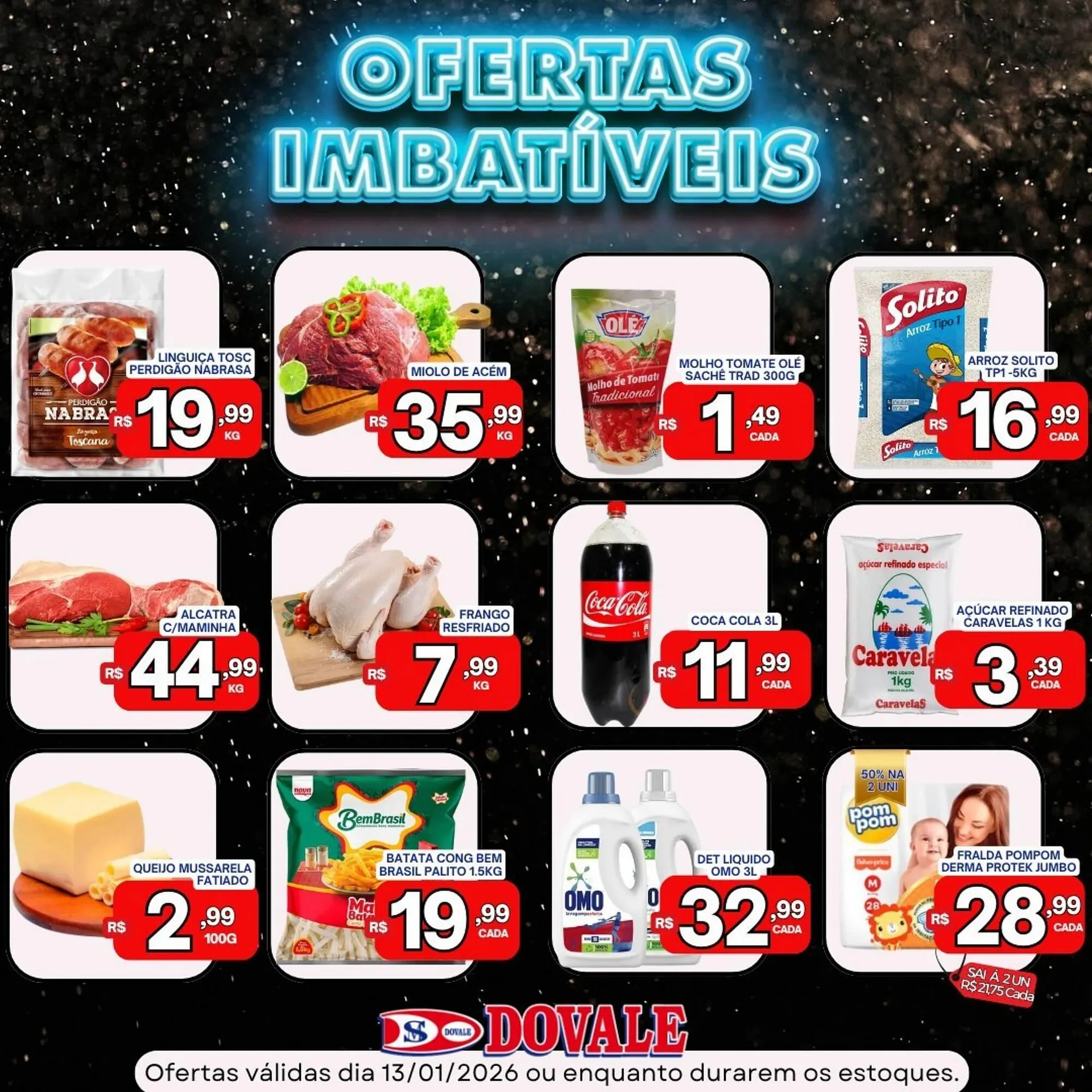 Encarte de Folheto Dovale 12 de janeiro até 13 de janeiro 2026 - Pagina 1