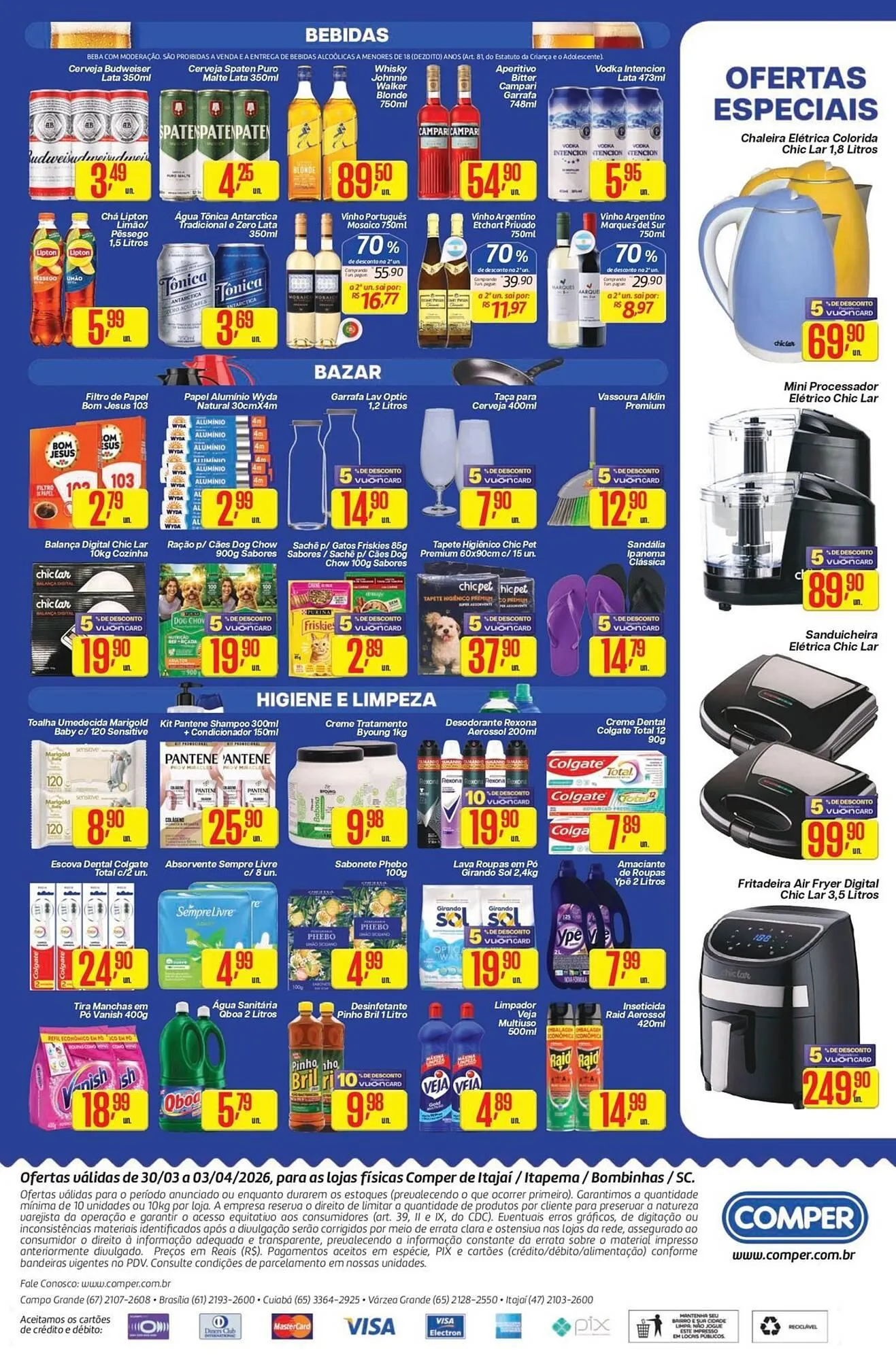 Encarte de Folheto Comper 30 de março até 3 de abril 2026 - Pagina 4