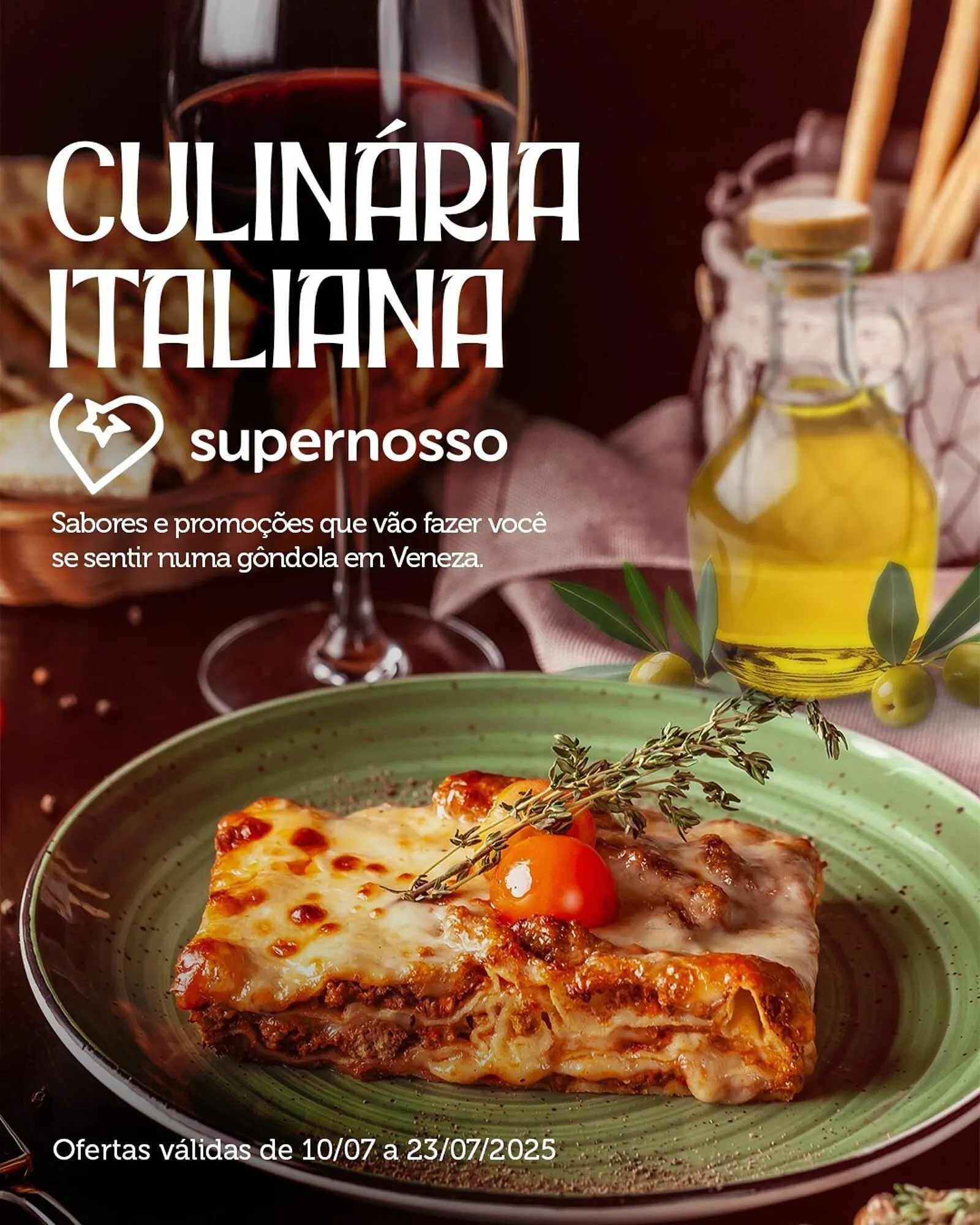 Encarte de Catálogo Super Nosso 10 de julho até 23 de julho 2025 - Pagina 1