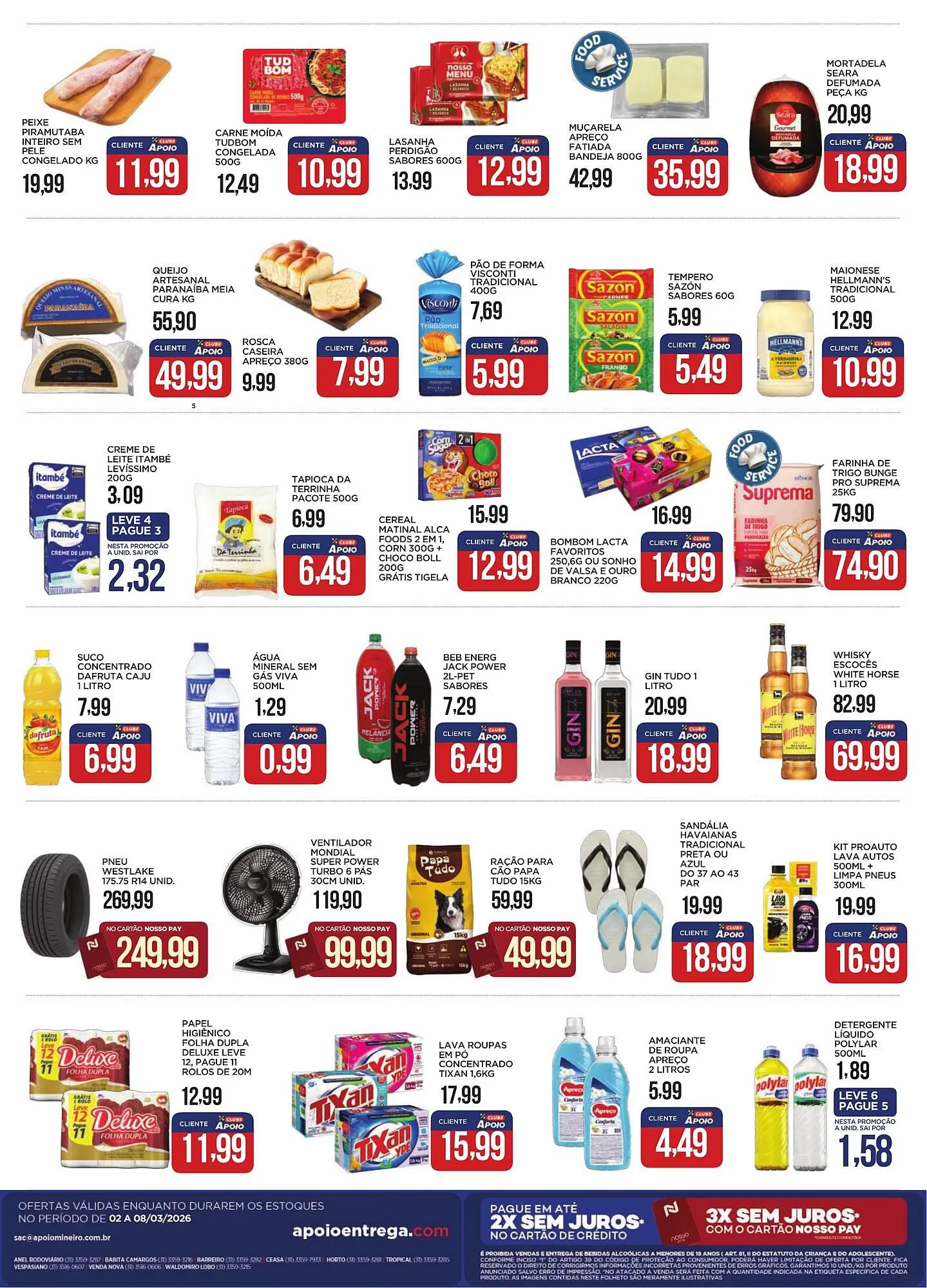 Encarte de Folheto Apoio Mineiro 2 de março até 8 de março 2026 - Pagina 2