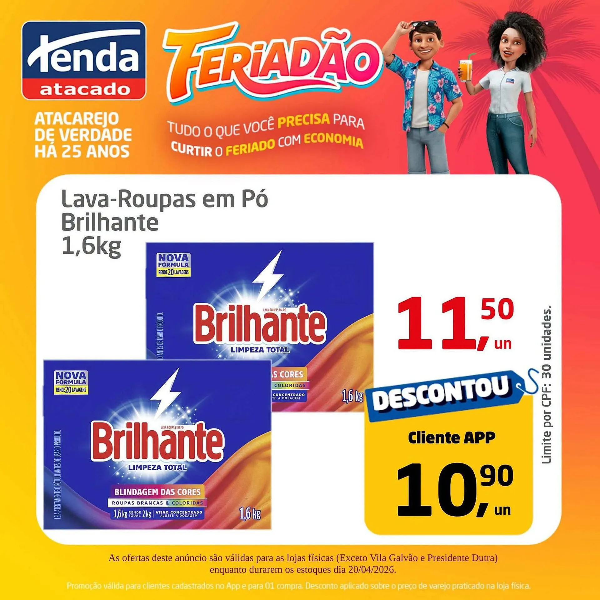 Encarte de Folheto Tenda Atacado 20 de abril até 20 de abril 2026 - Pagina 3