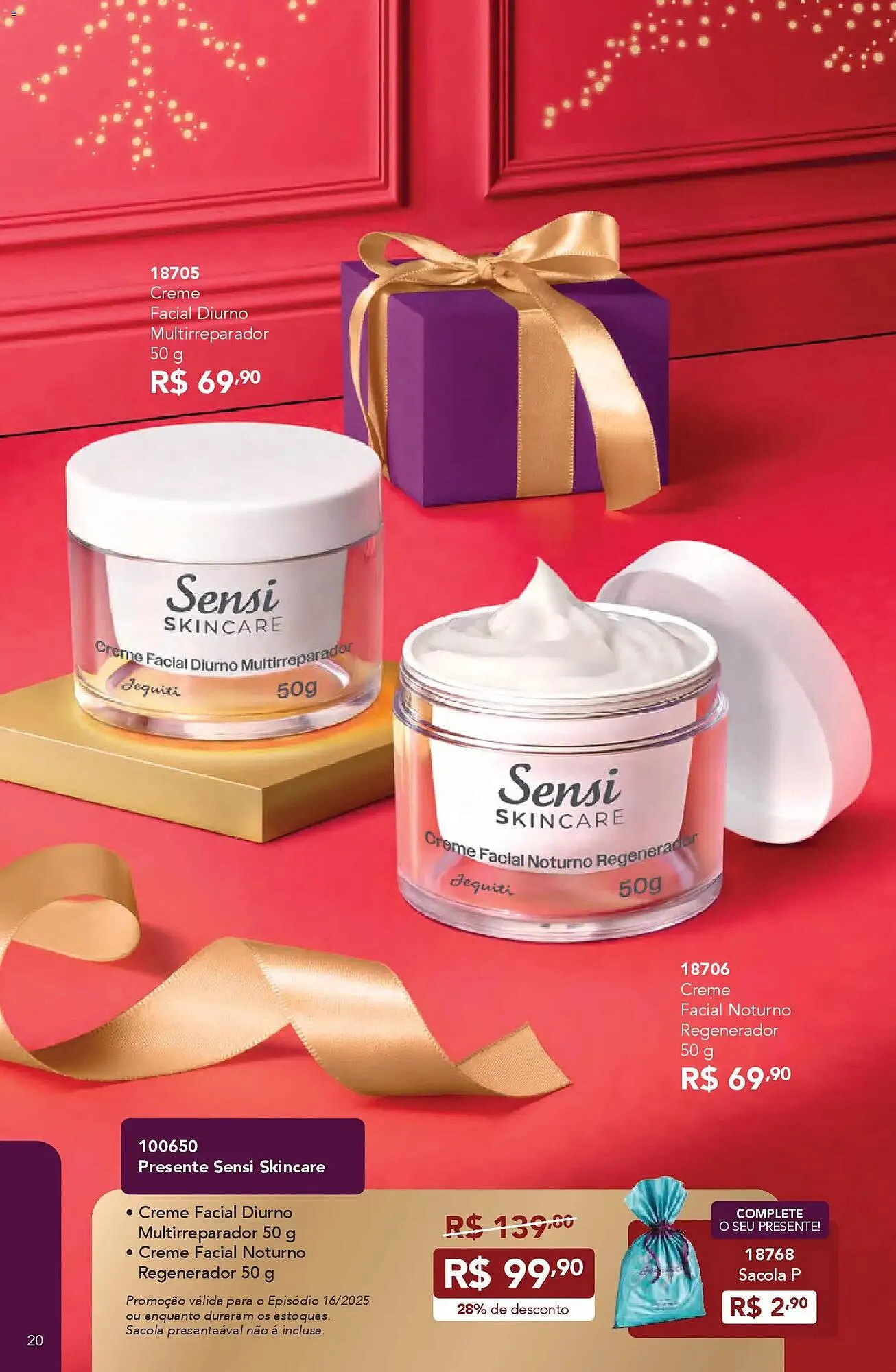 Encarte de Catálogo Jequiti 11 de novembro até 9 de dezembro 2025 - Pagina 20